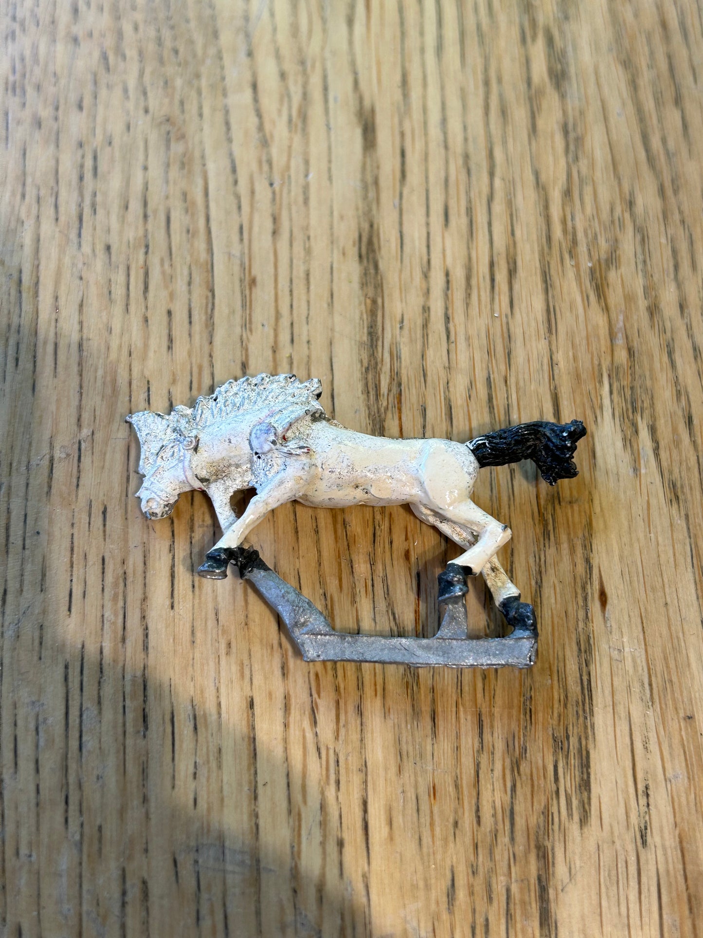 Greycloud Elf Horse MD4 Elven Attack Chariot Warhammer Metal Old World