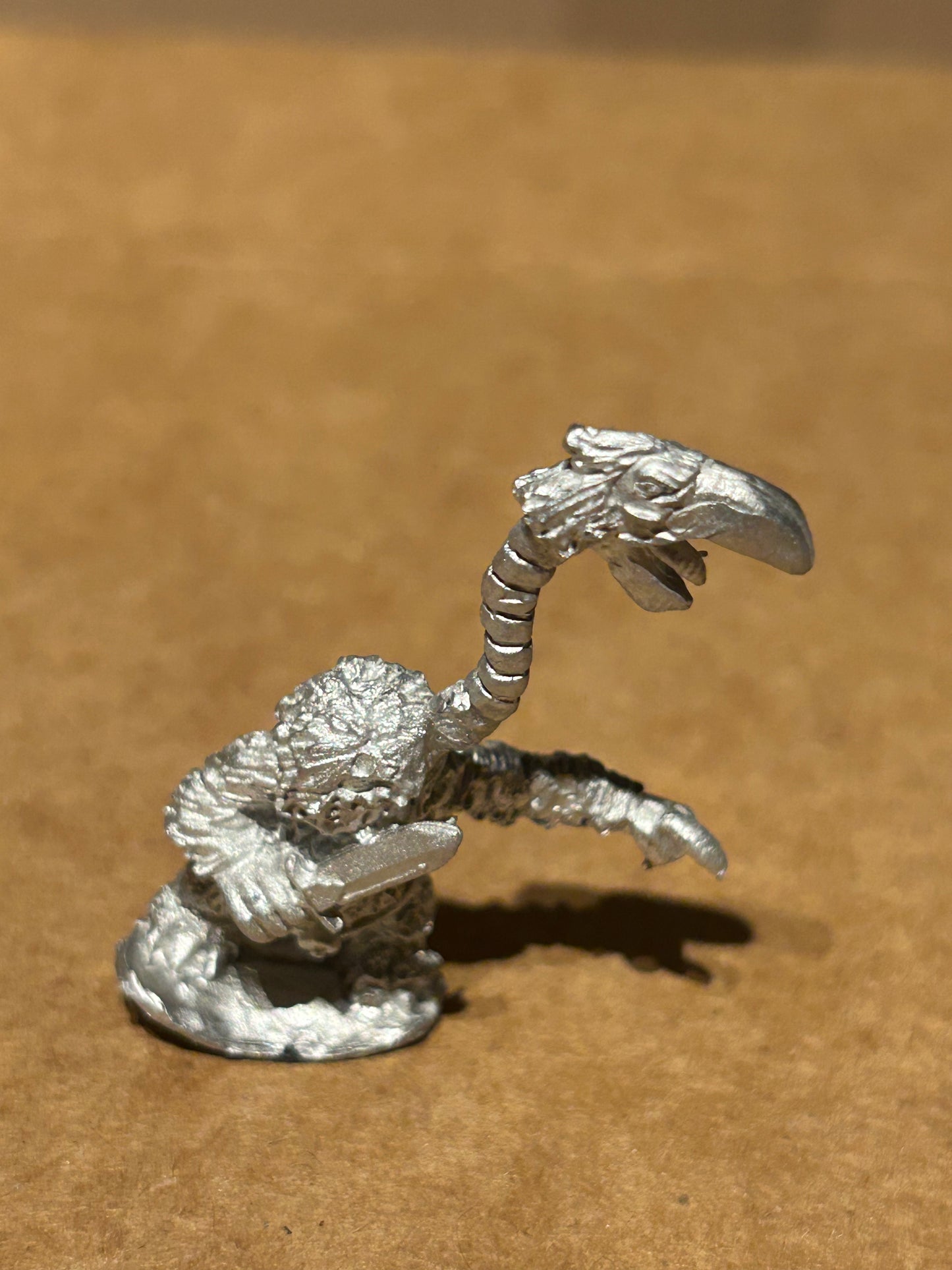Checkpoint miniatures 28mm avian leader with knife