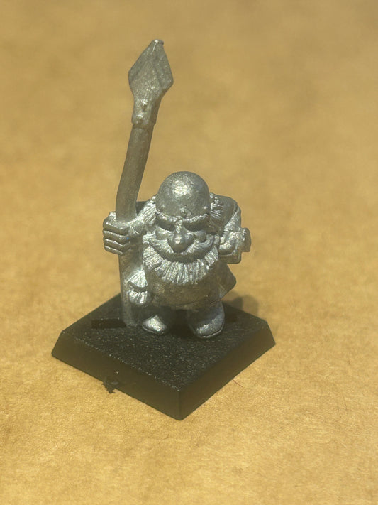 Citadel Warhammer fantasy Marauder MM15 28 Dwarf Clansman with Spear