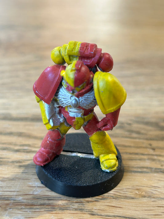 40k Rogue Trader 2nd Ed Space Marine MKVIII Mark 8 Errant Armour Rare Metal OOP
