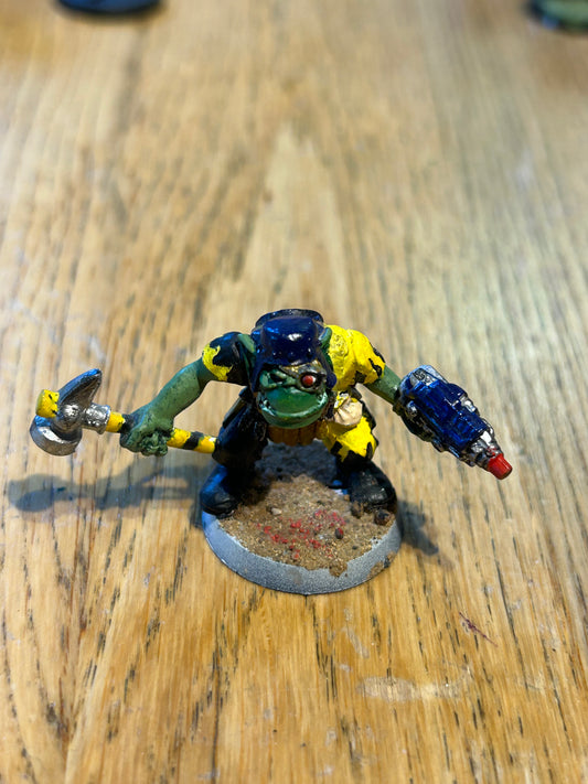 Games Workshop Warhammer 40k 2nd Ed Space Ork Mekanik Mek Mekboy hammer