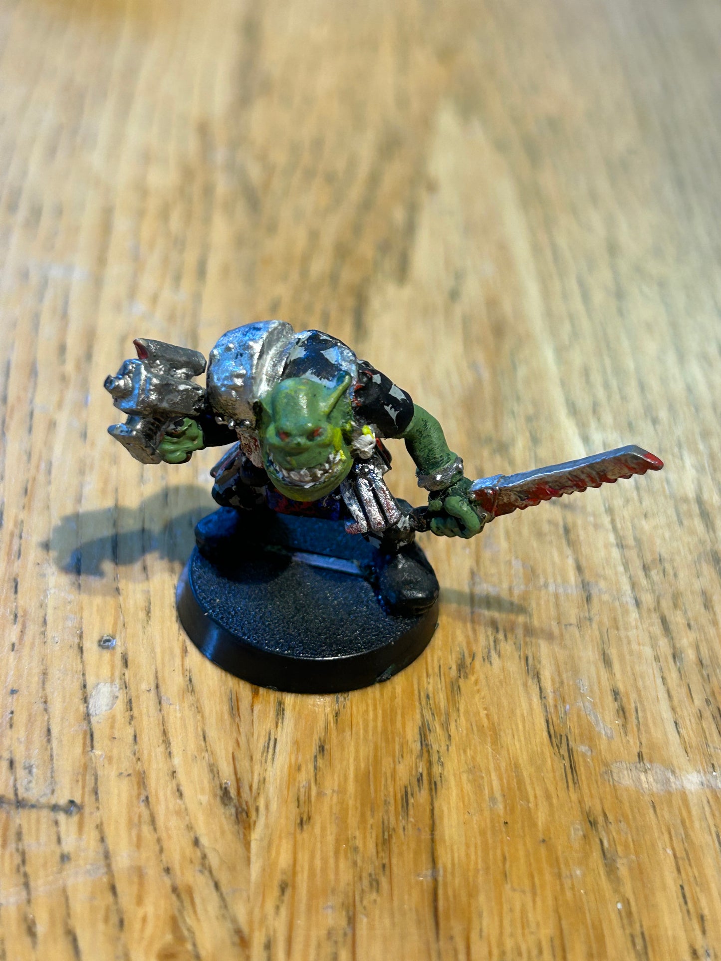 Warhammer 40K Rogue Trader Ork Painboy Pain Boyz bonesaw Metal OOP