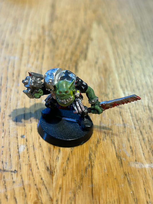 Warhammer 40K Rogue Trader Ork Painboy Pain Boyz bonesaw Metal OOP