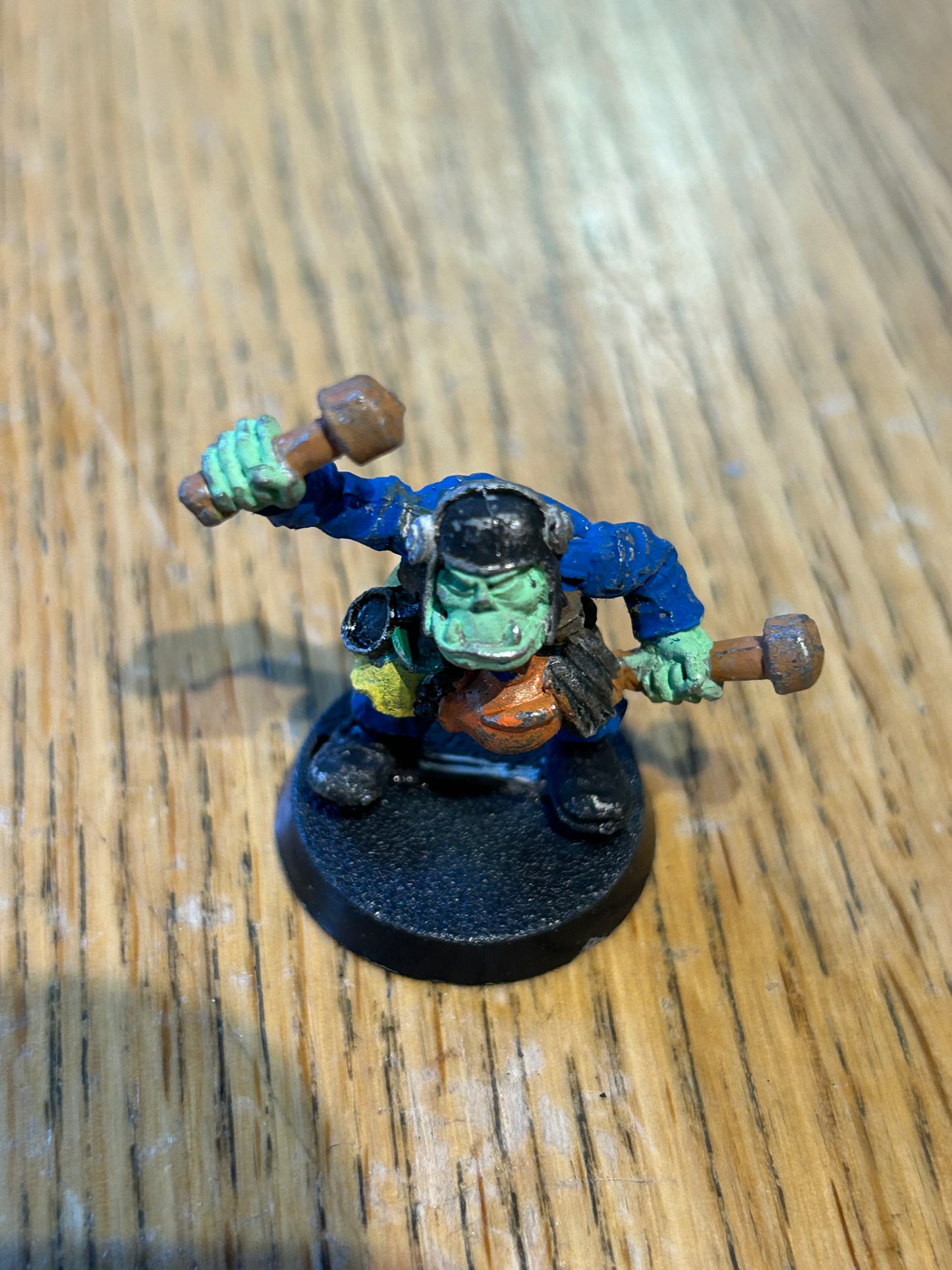 40k Rogue Trader Space Ork Boyz Musician Drummer metal Shugbro