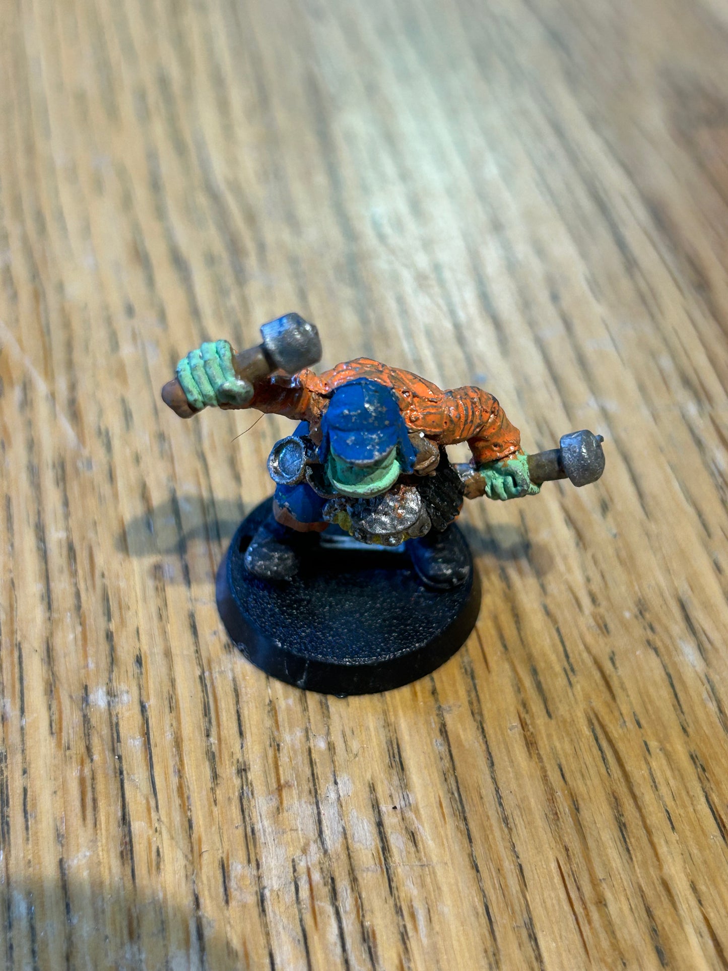 40k Rogue Trader Space Ork Boyz Musician Drummer metal Karlsbro