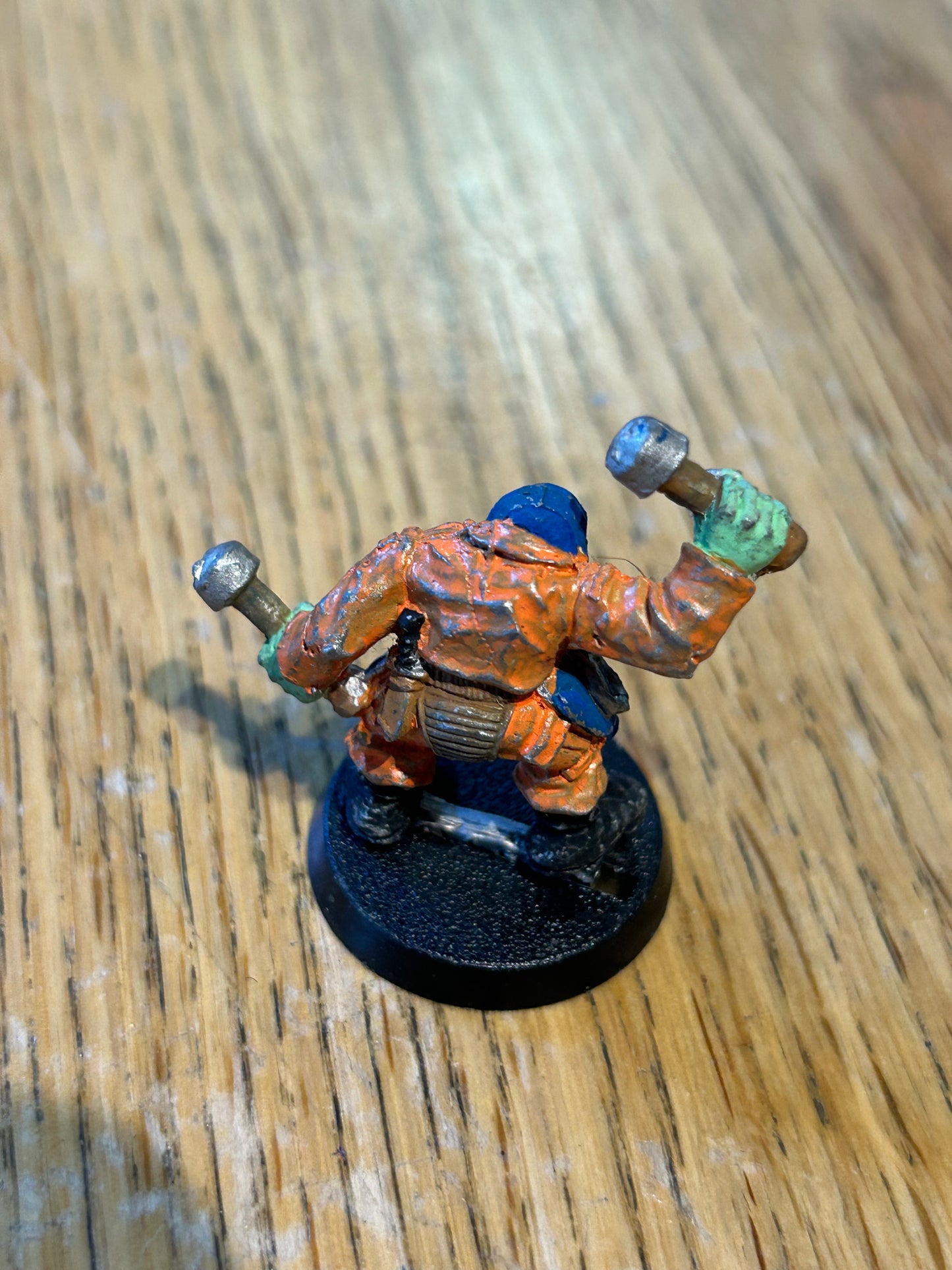 40k Rogue Trader Space Ork Boyz Musician Drummer metal Karlsbro