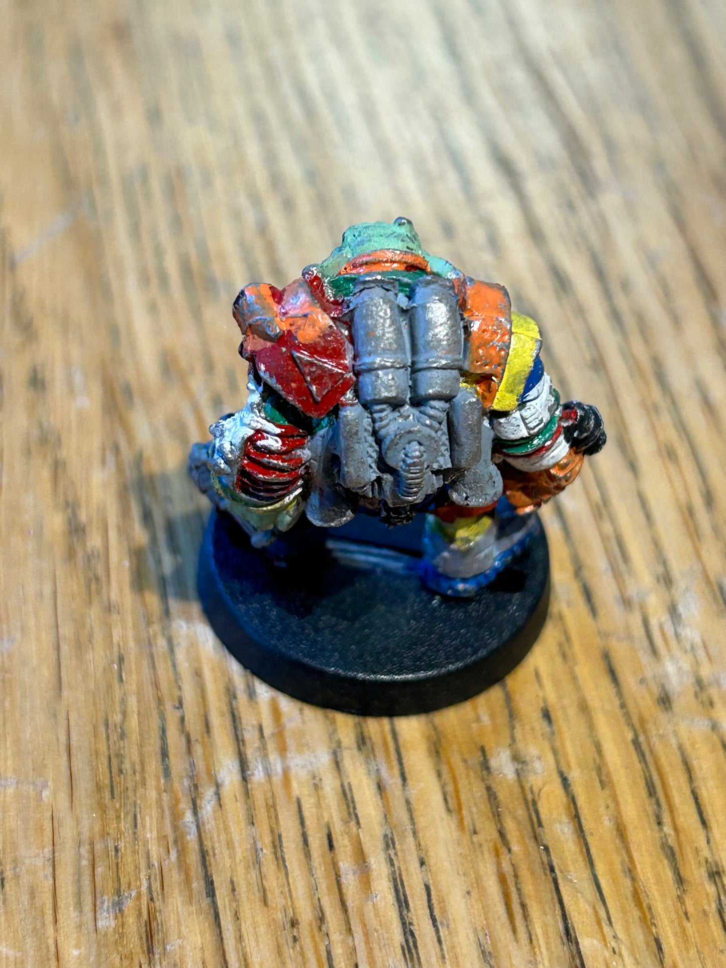 Warhammer 40k rogue trader ork commander with power arm and bolta RT202 (12)
Gordal Luggub