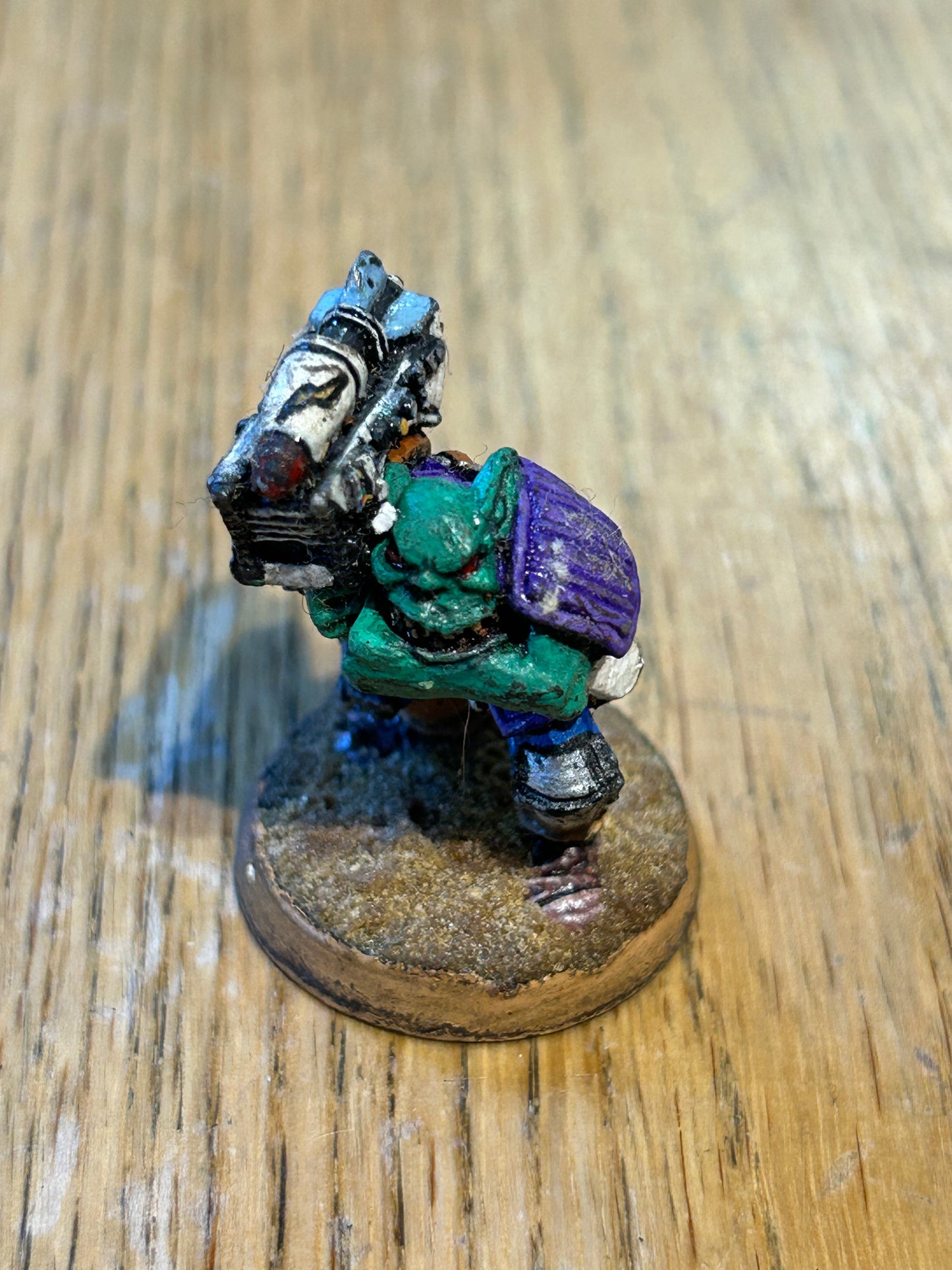Warhammer 40k rogue trader ork heavy with Rokkit launcher