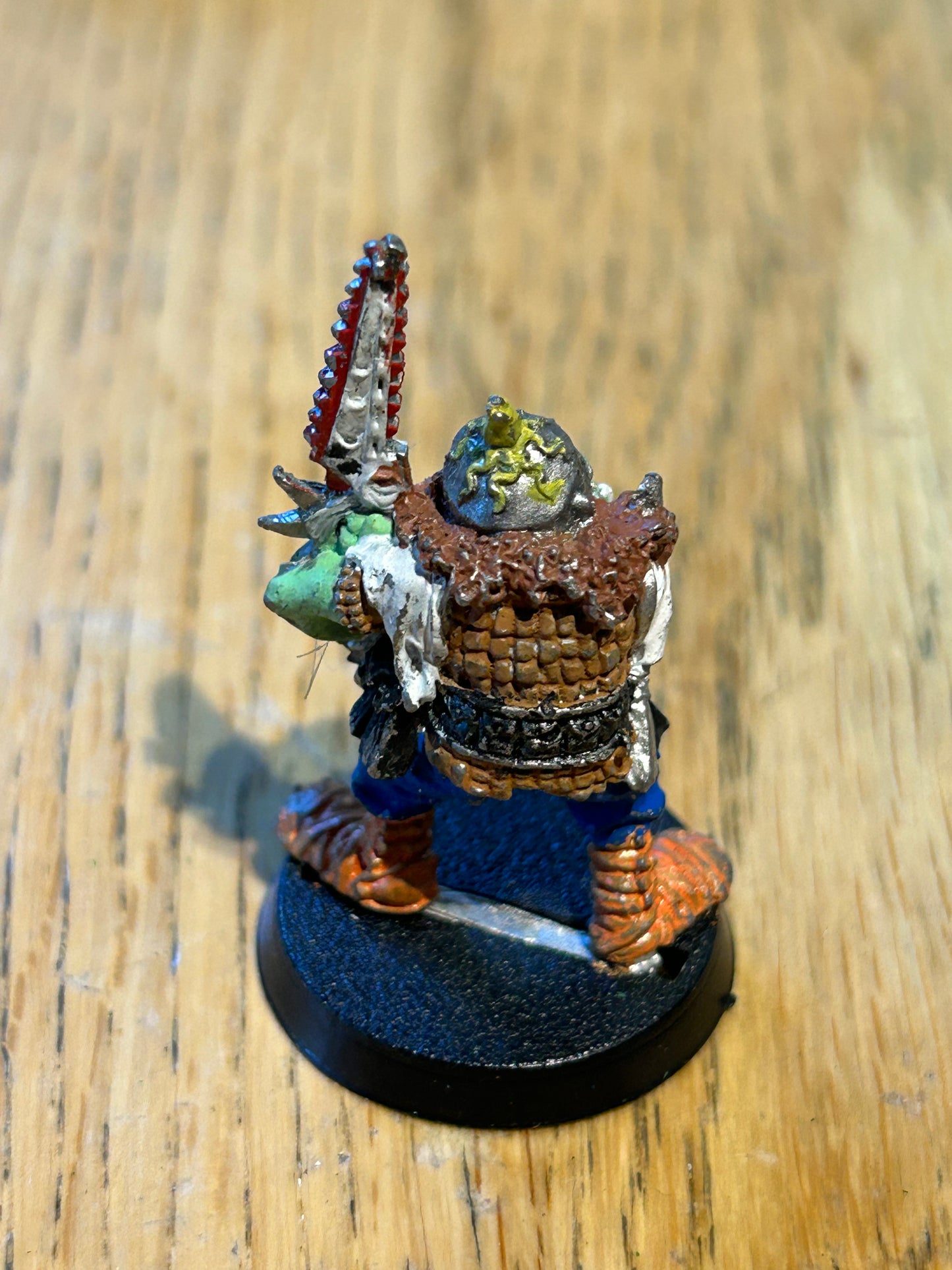 Warhammer 40k Space Ork  with bolts and chainsword