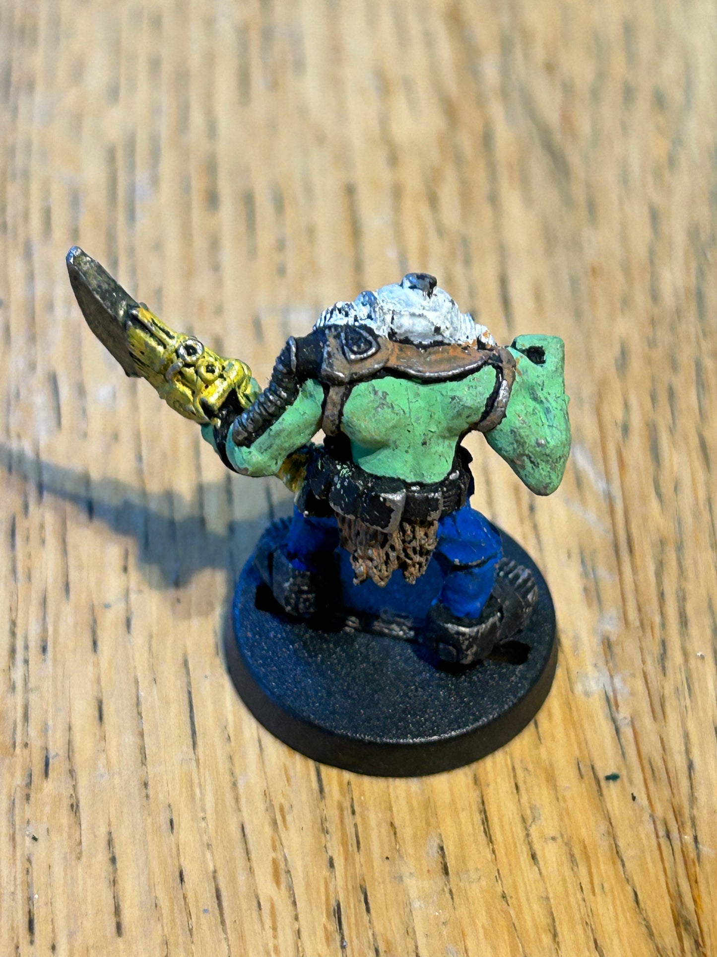 Rogue Trader Ork Command Group Champion Kantor Yellowtooth 1988 Warhammer 40k