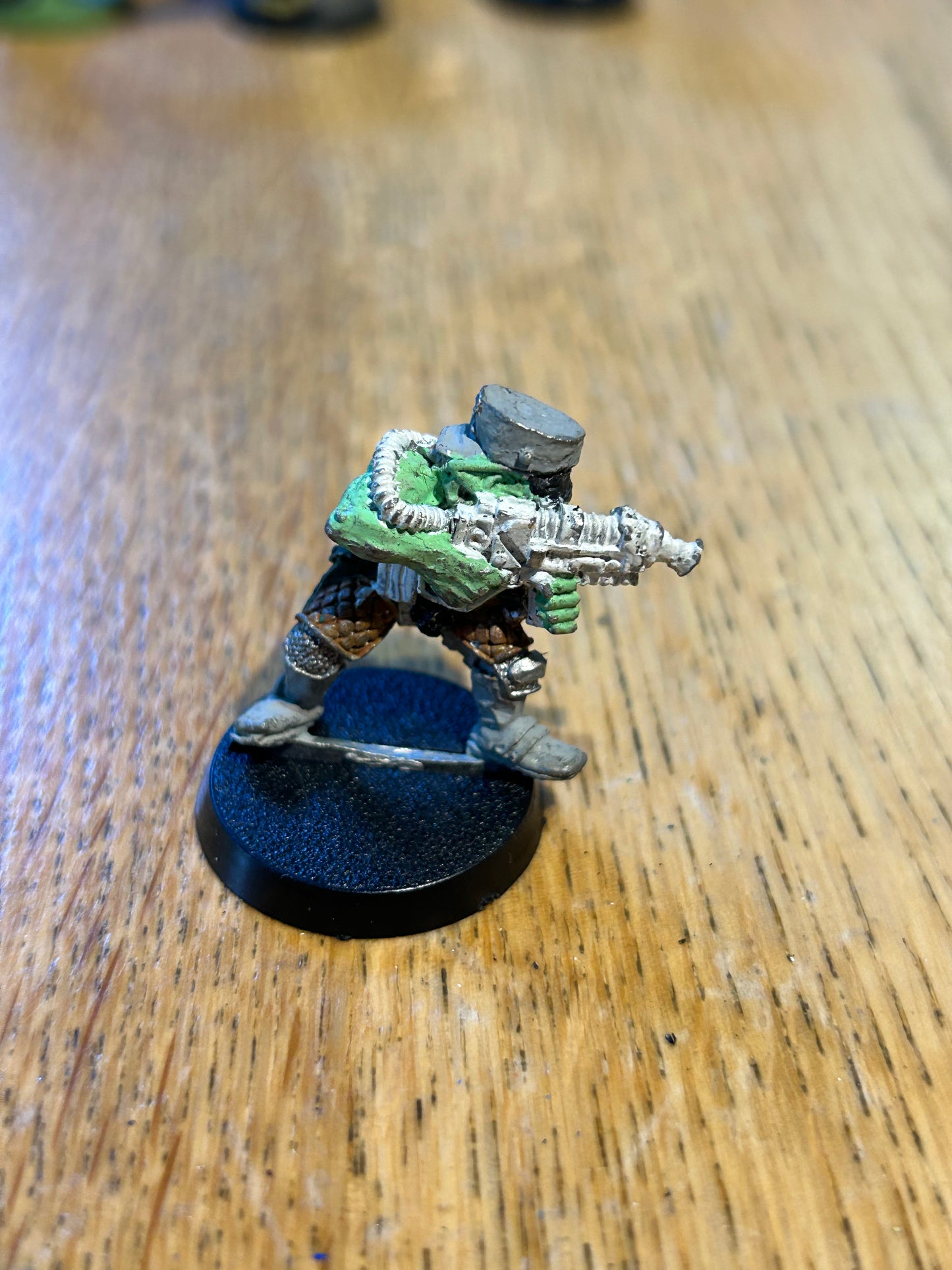 Rogue Trader 40k Space Ork Boy w. Flamer 3 - 070510/23 - Metal, OOP, Oldhammer