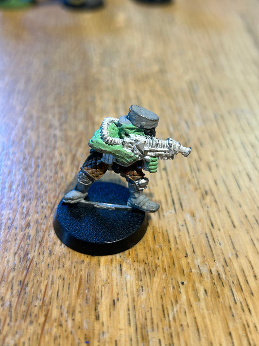 Rogue Trader 40k Space Ork Boy w. Flamer 3 - 070510/23 - Metal, OOP, Oldhammer