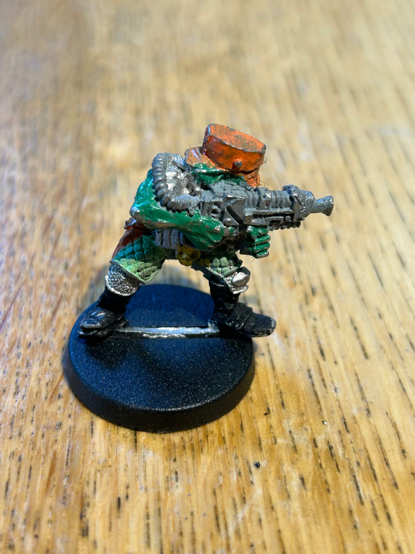 Rogue Trader 40k Space Ork Boy w. Flamer 3 - 070510/23 - Metal, OOP, Oldhammer