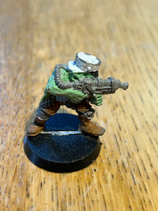 Rogue Trader 40k Space Ork Boy w. Flamer 3 - 070510/23 - Metal, OOP, Oldhammer