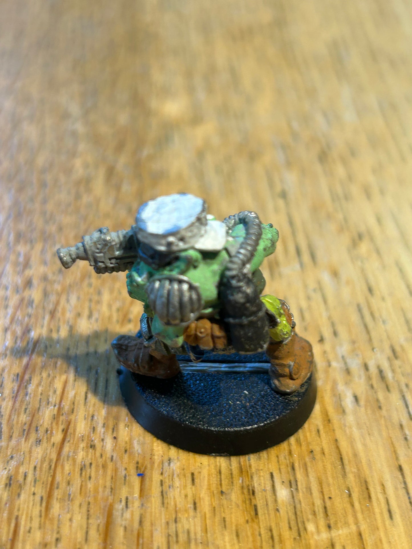 Rogue Trader 40k Space Ork Boy w. Flamer 3 - 070510/23 - Metal, OOP, Oldhammer