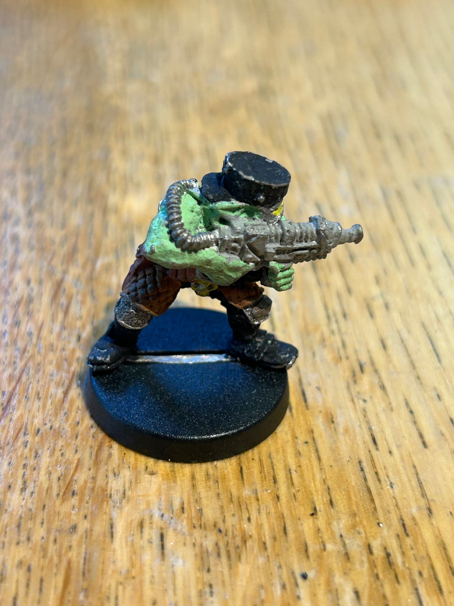 Rogue Trader 40k Space Ork Boy w. Flamer 3 - 070510/23 - Metal, OOP, Oldhammer