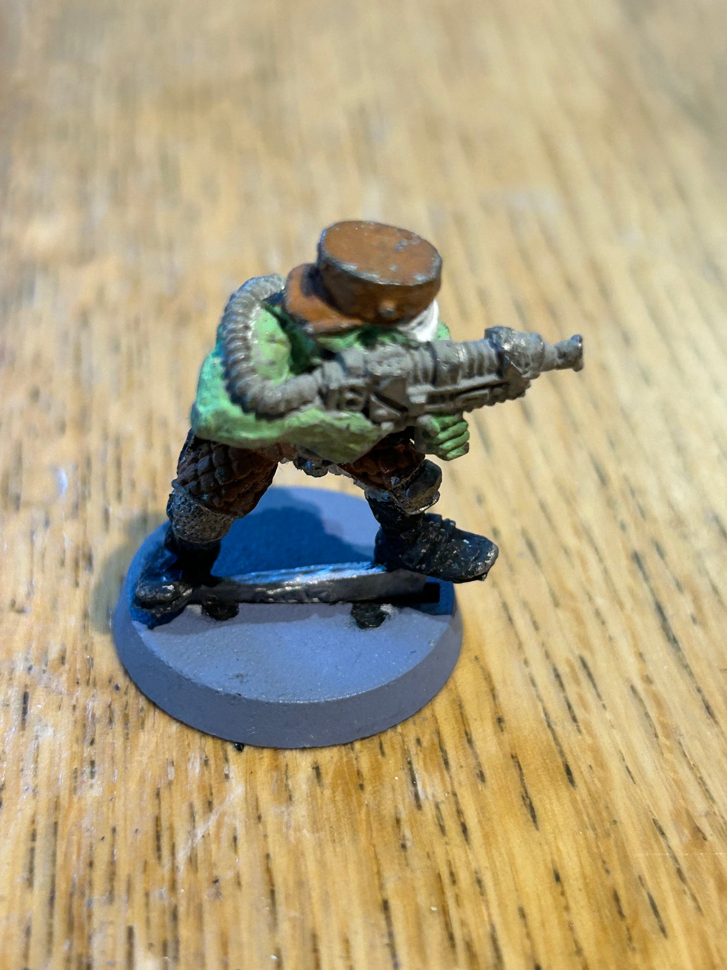Rogue Trader 40k Space Ork Boy w. Flamer 3 - 070510/23 - Metal, OOP, Oldhammer