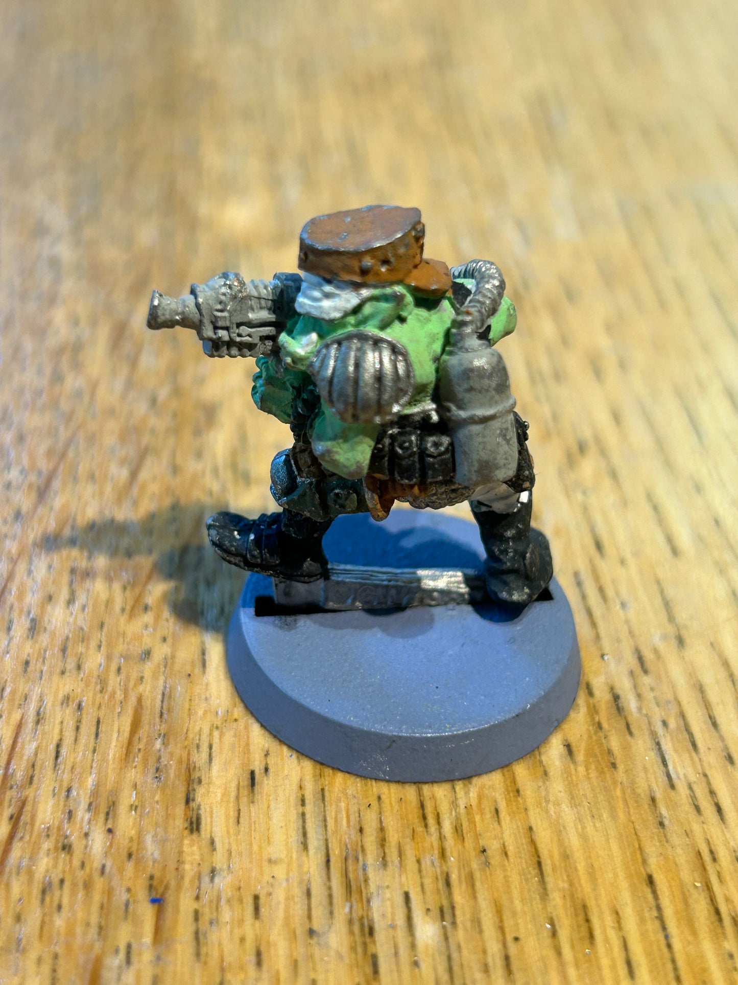 Rogue Trader 40k Space Ork Boy w. Flamer 3 - 070510/23 - Metal, OOP, Oldhammer