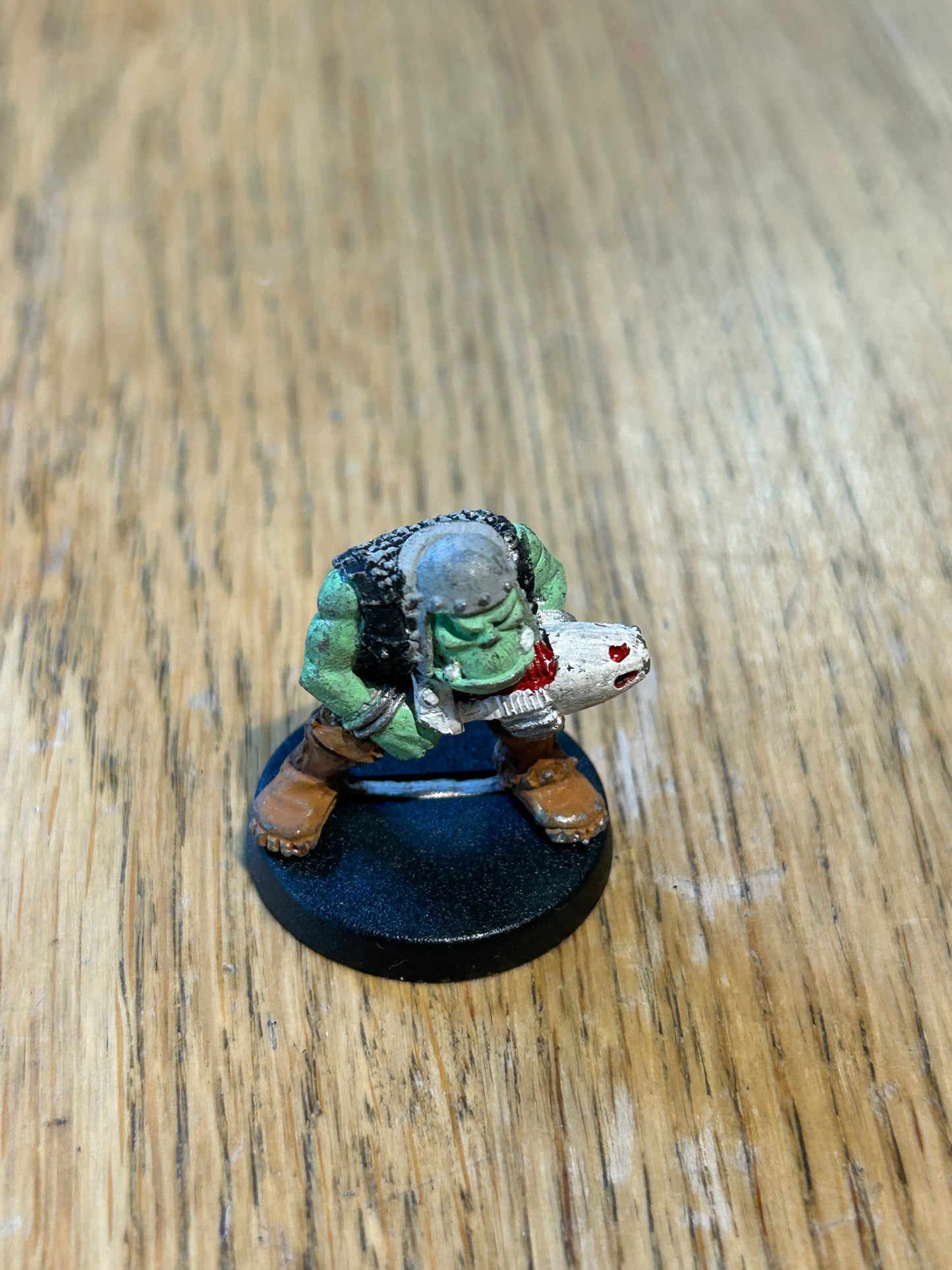 Citadel GW Rogue Trader Space Ork Boy with plasma gun warhammer 40k