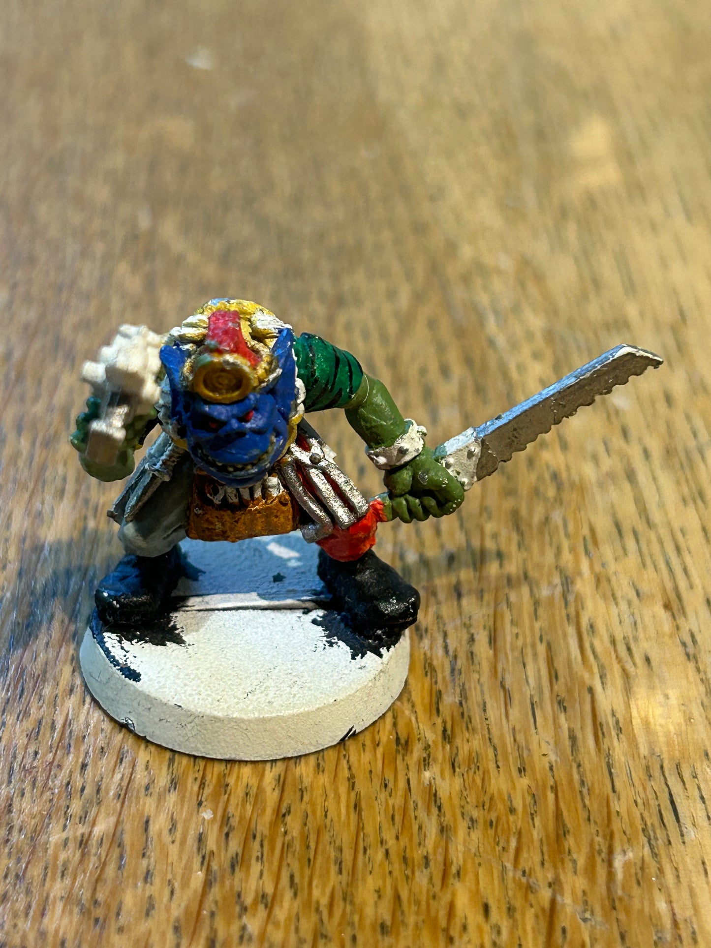 Warhammer 40K Rogue Trader Ork Painboy Pain Boyz bonesaw Metal OOP
