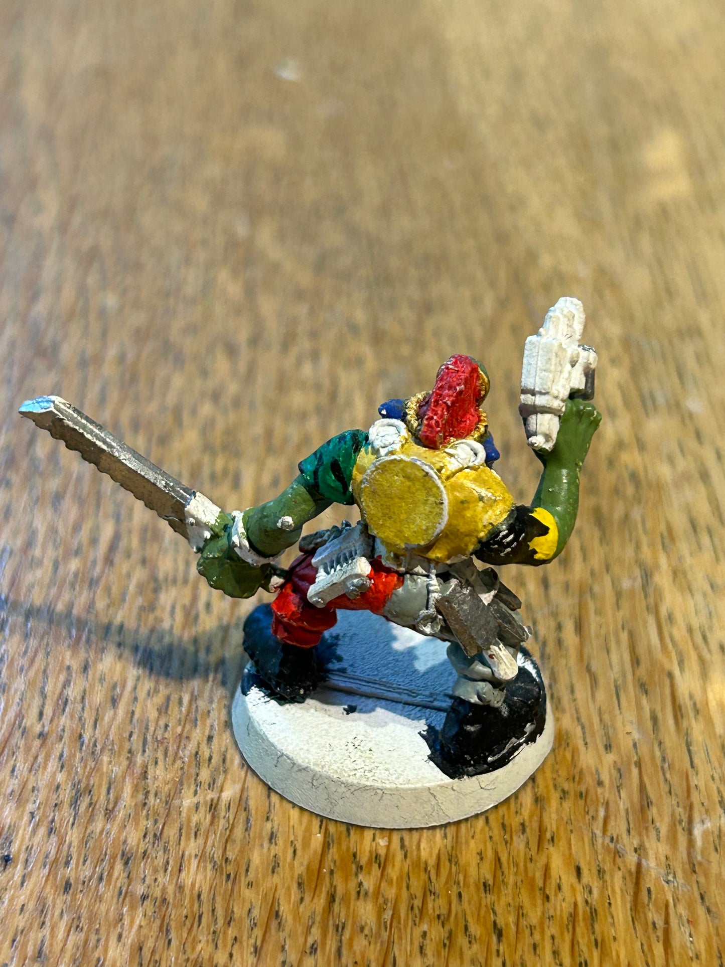 Warhammer 40K Rogue Trader Ork Painboy Pain Boyz bonesaw Metal OOP