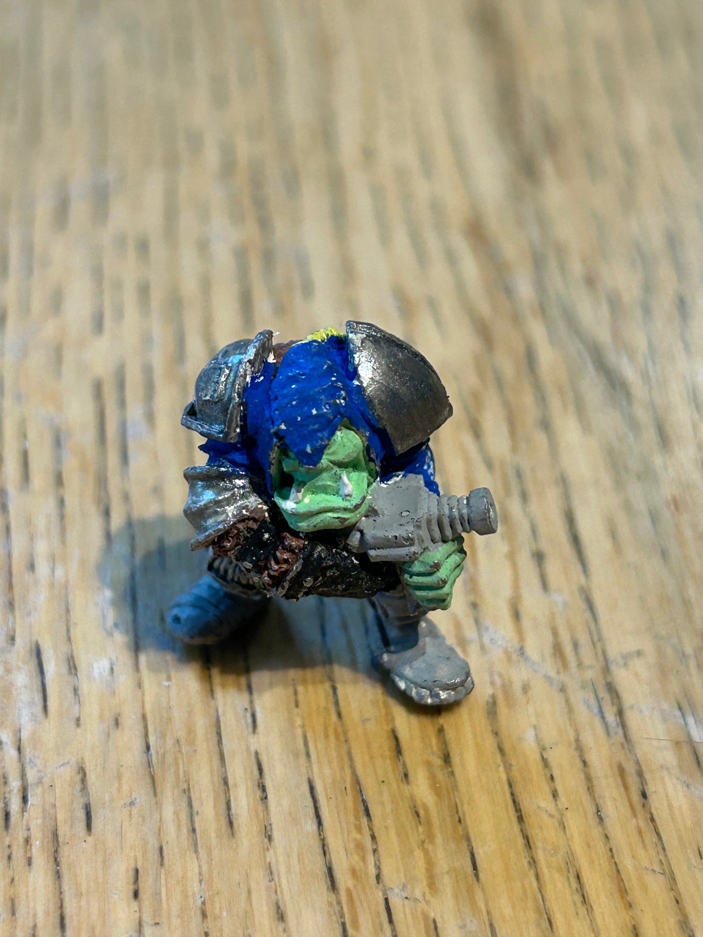 Citadel GW Rogue Trader Space Ork Boy with bolta warhammer 40k (missing tab)