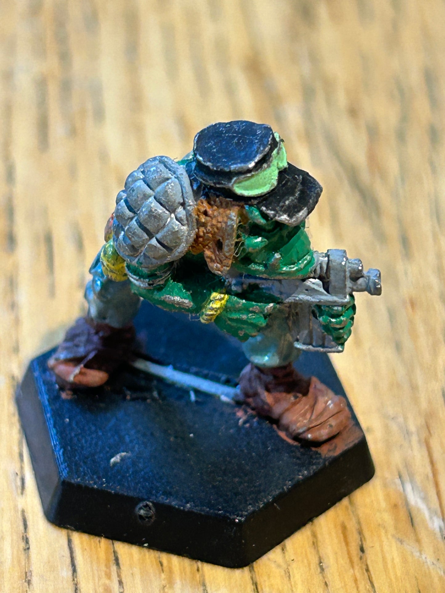 Warhammer 40k rogue trader space ork raider trooper