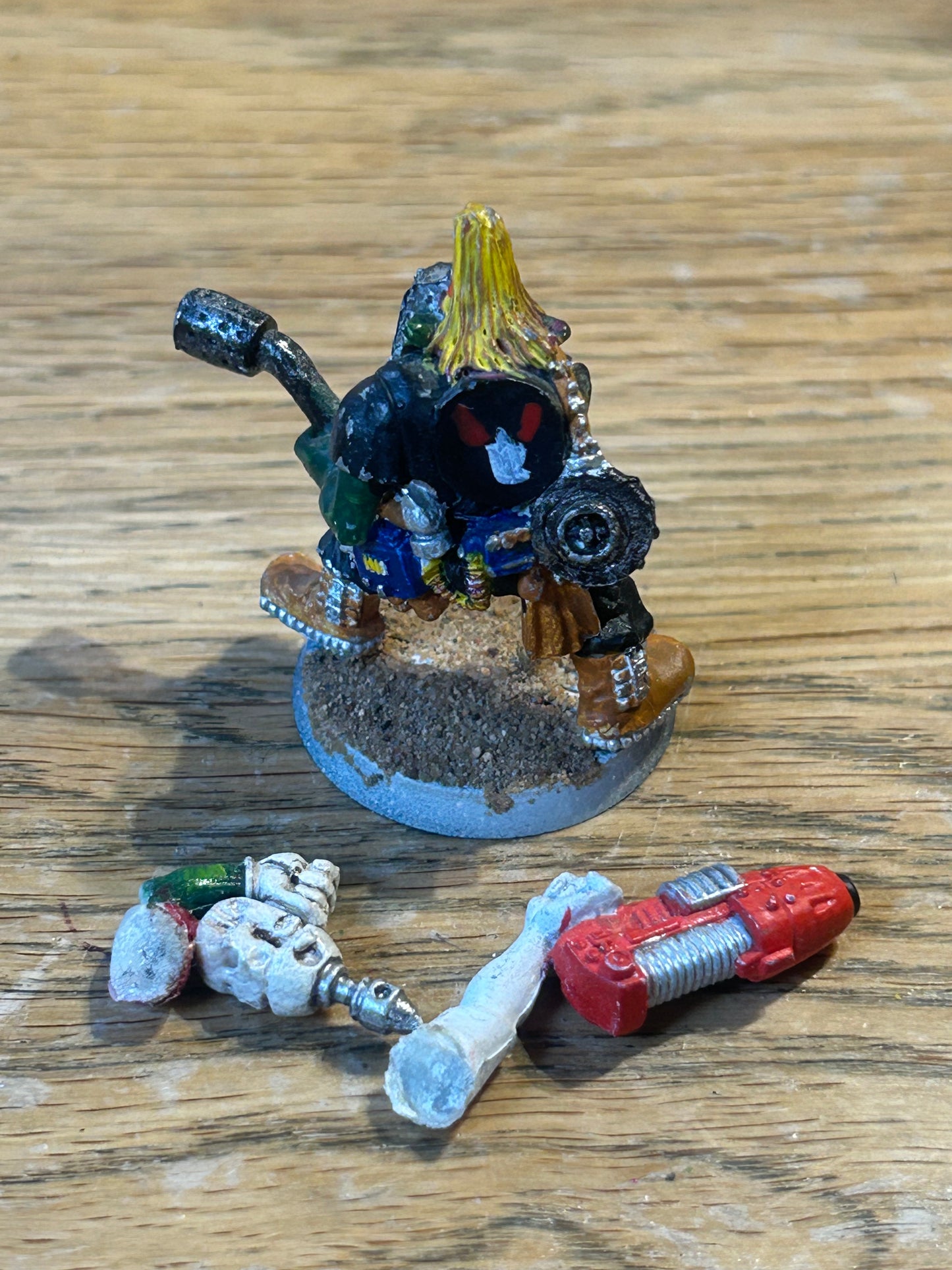 Games Workshop Warhammer 40k 2nd Ed Space Ork Mek Mekboy with blowtorch