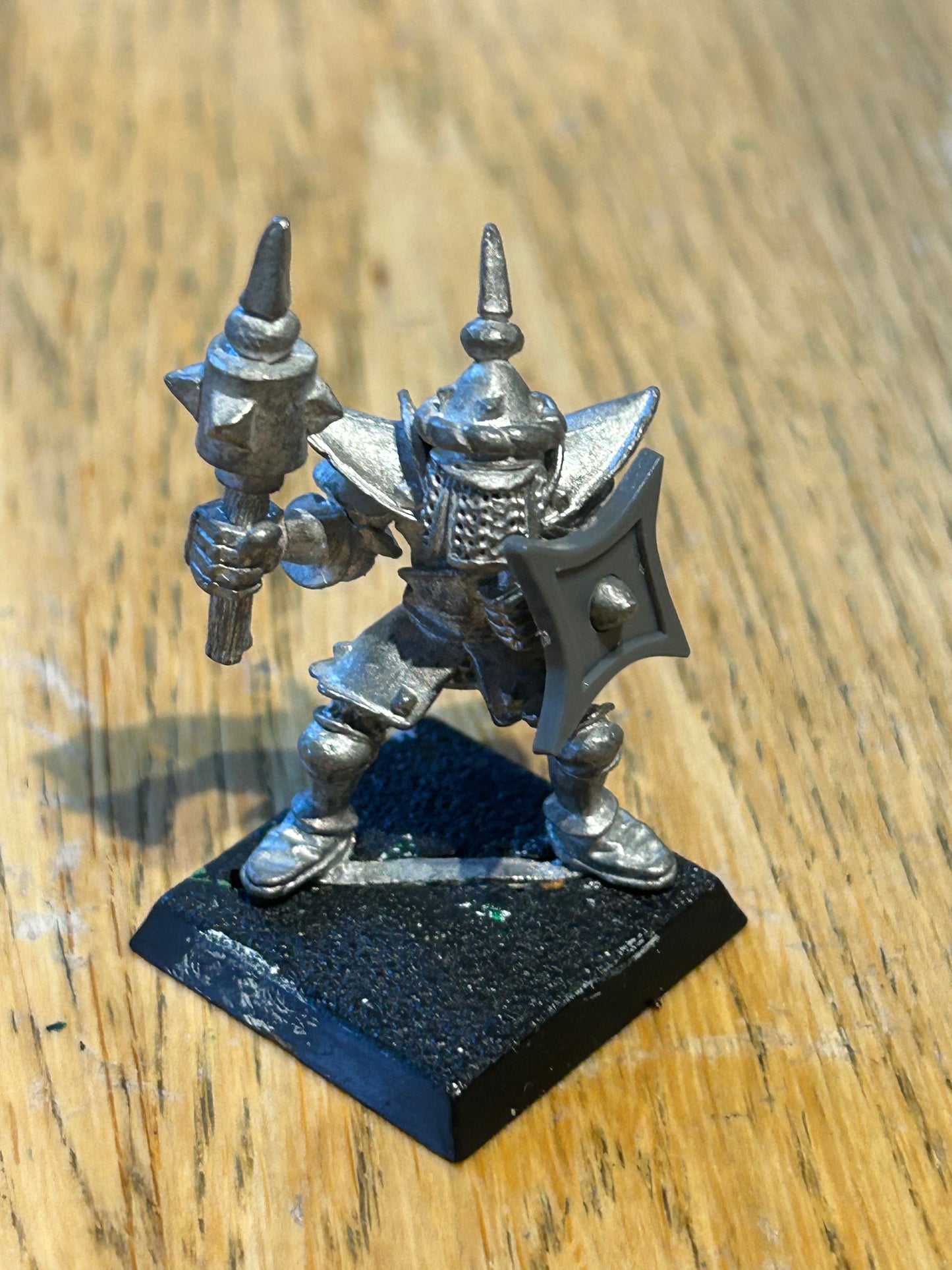 Chaos Warrior with Mace Pestilens One Eye Citadel GW 1980s Metal