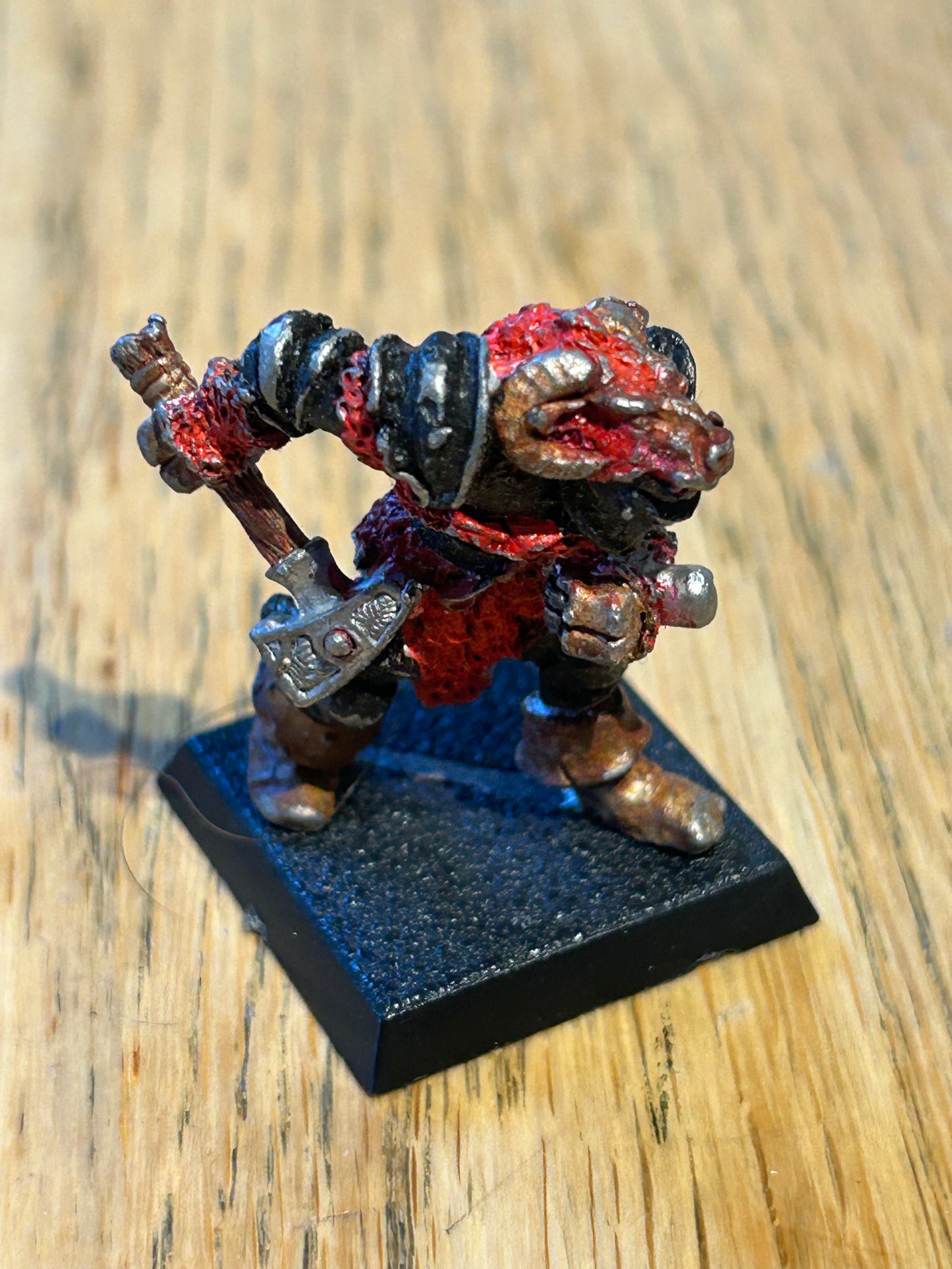 1985 Chaos Warrior 0204 10 CH3 Krontharg Hornhelm Citadel Champion Warhammer fantasy