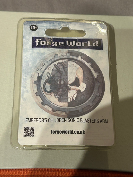 Forge world emperor’s children sonic blasters arm dreadnought upgrade sealed warhammer 40k