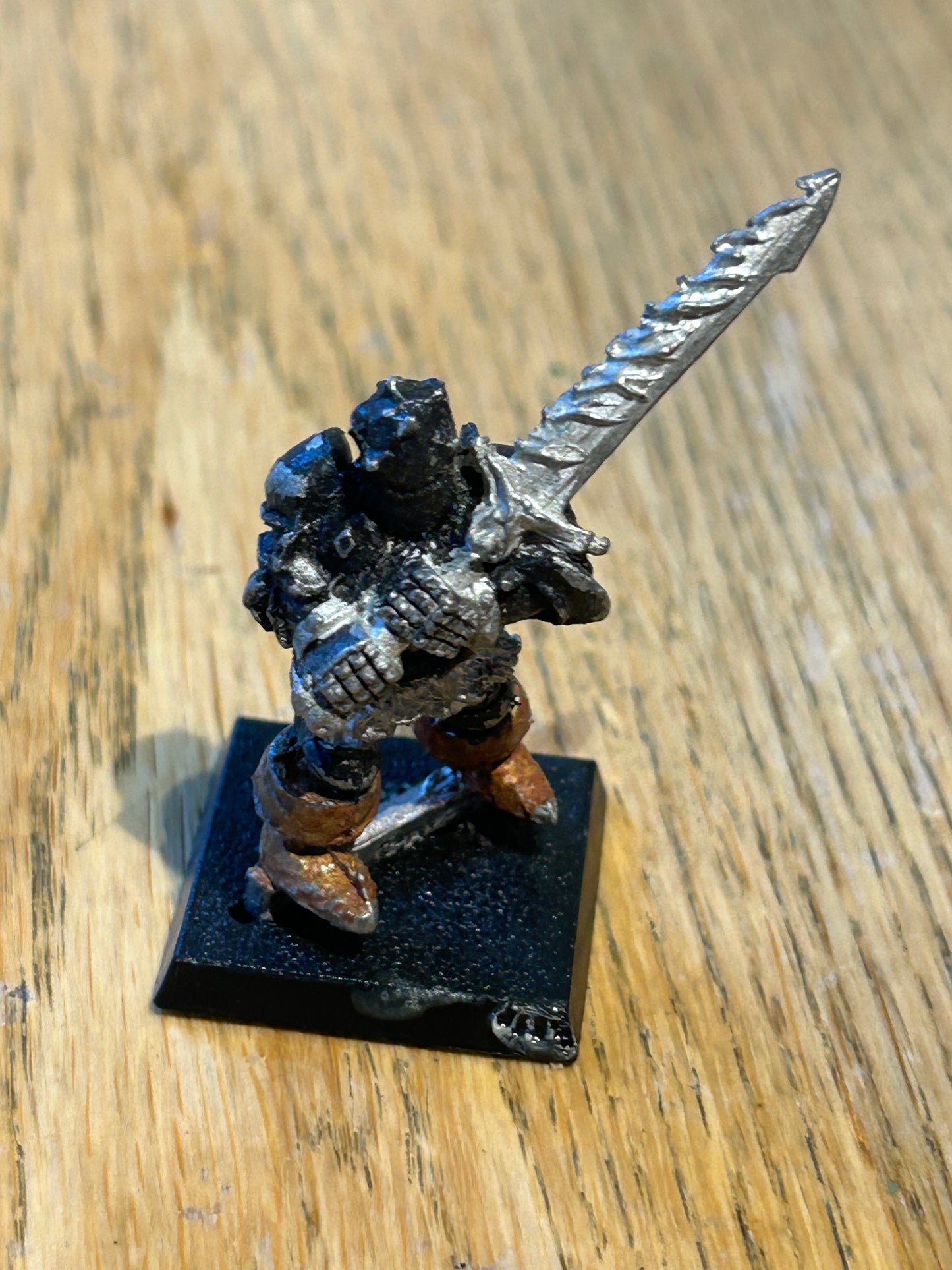 Citadel CH3 Champion of Chaos or Warrior Balspew flamesword, metal warhammer fantasy