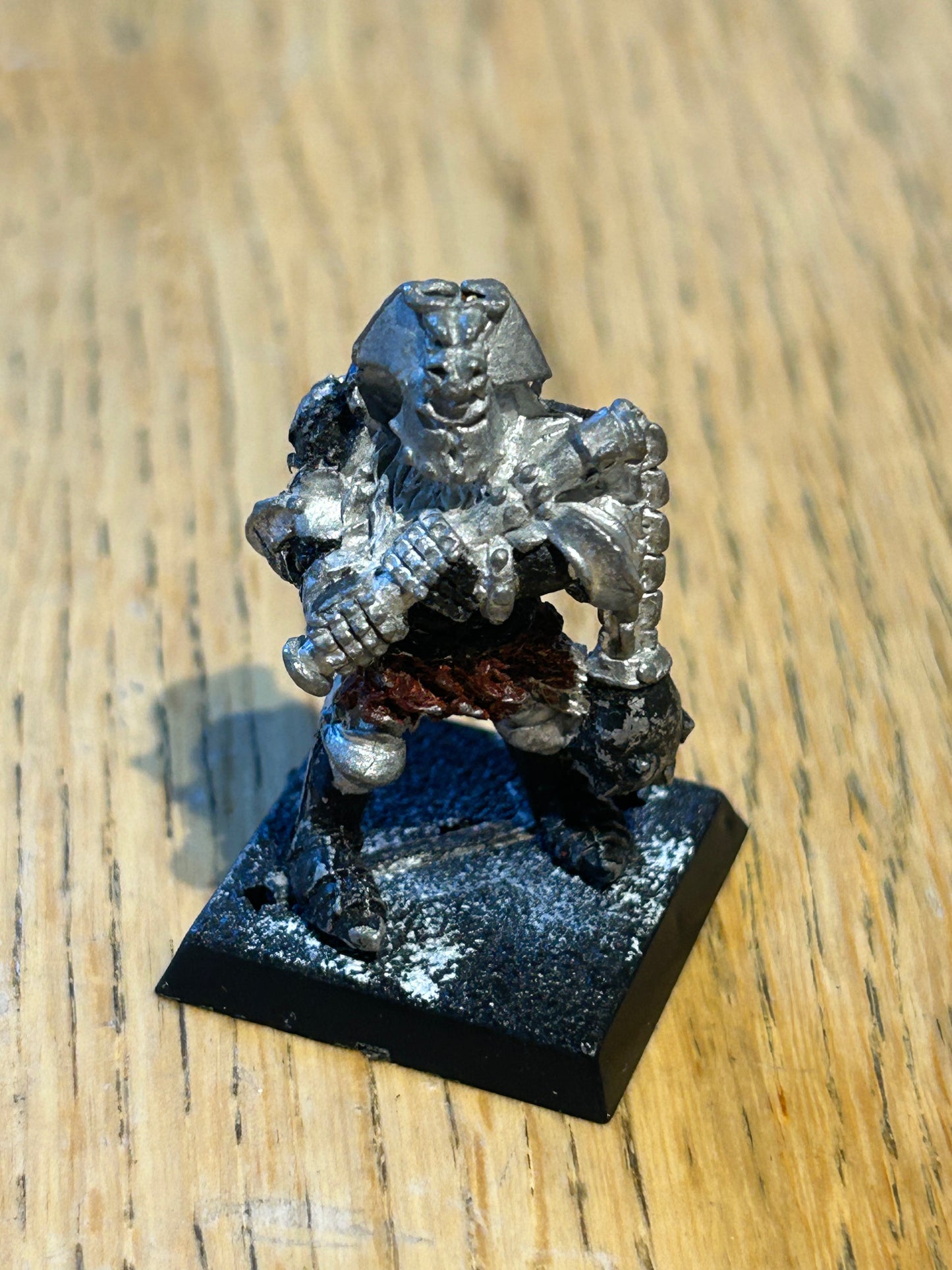 Realm Of Chaos Warrior CH3 Xarytus Deathflail Metal Citadel 80s Champion