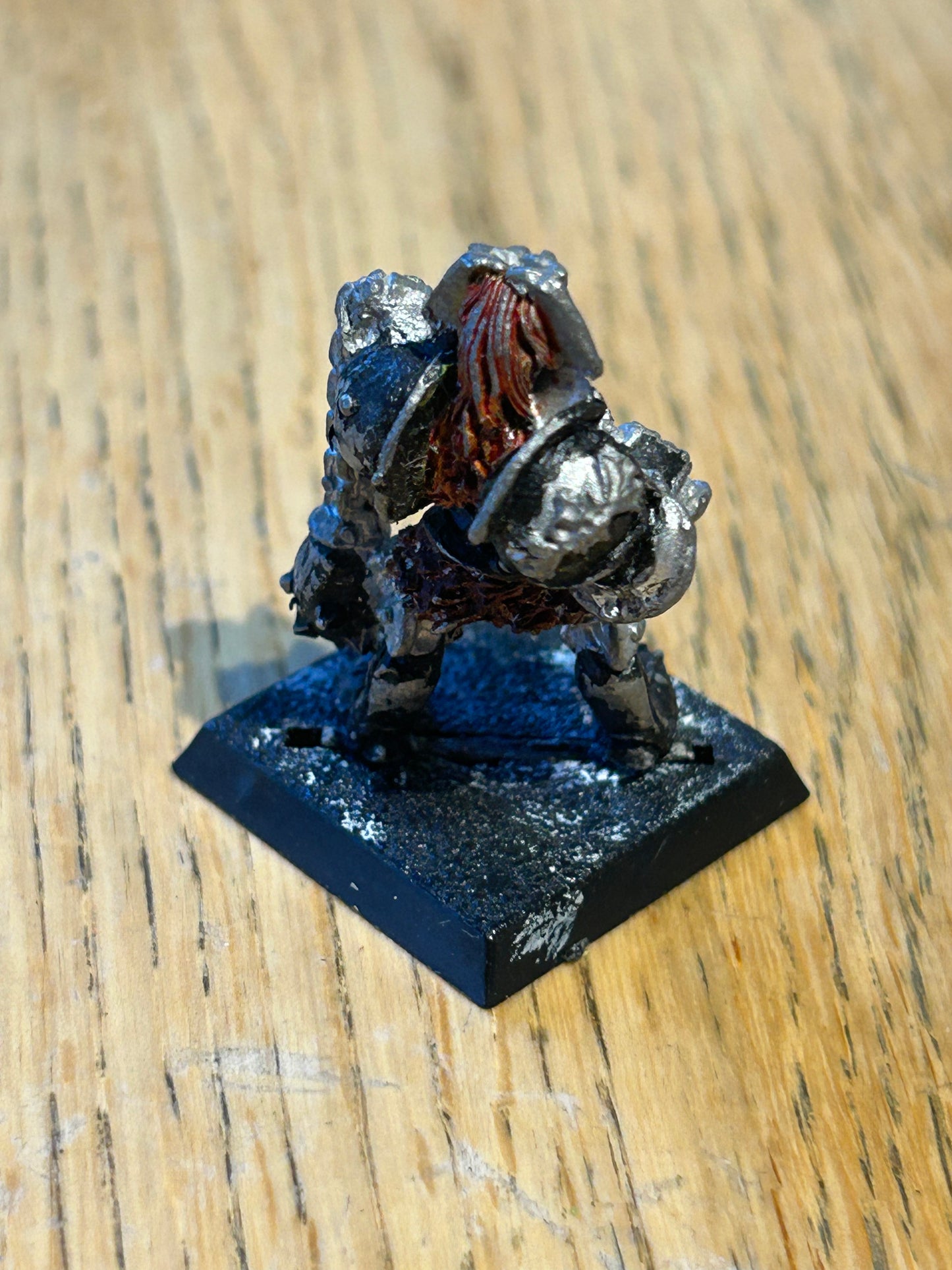 Realm Of Chaos Warrior CH3 Xarytus Deathflail Metal Citadel 80s Champion