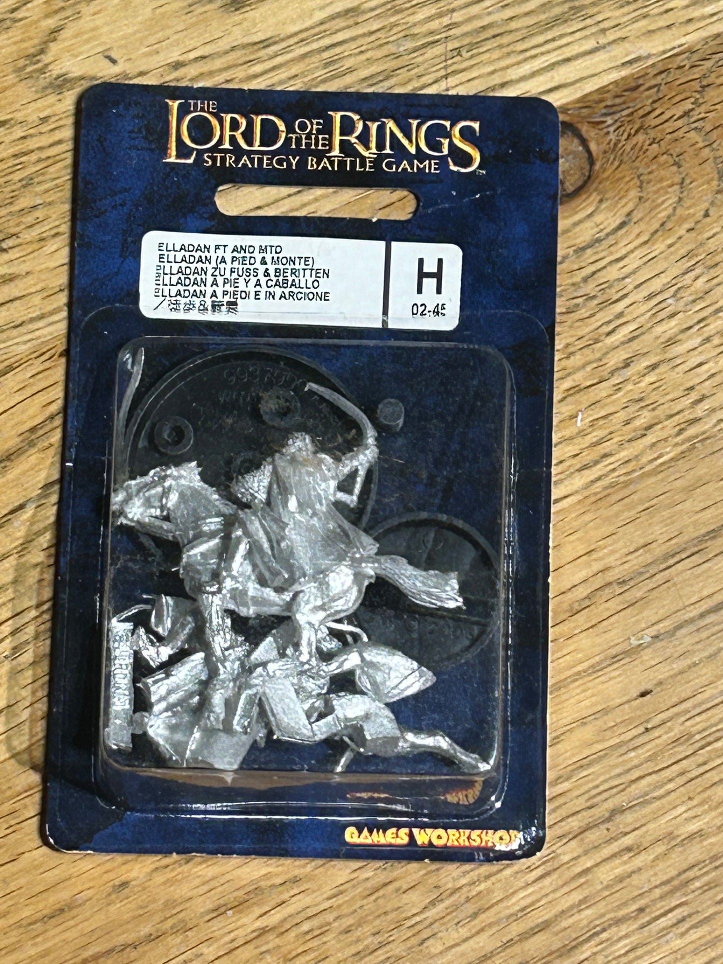 Lord of The Rings Elladan FT and MTD Warhammer Games Workshop Sealed LOTR