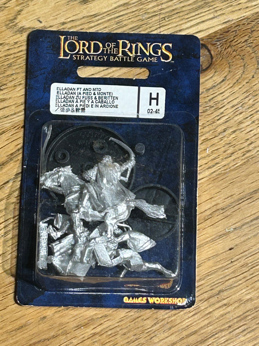 Lord of The Rings Elladan FT and MTD Warhammer Games Workshop Sealed LOTR