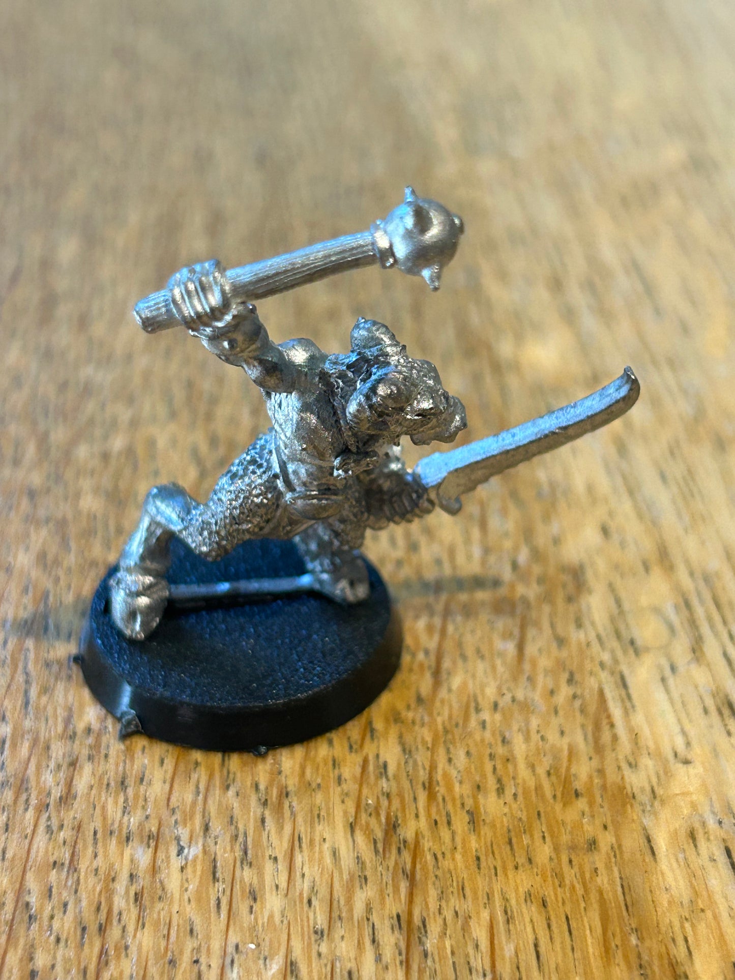 Imperial Guard Beastman with Sword & Mace Rogue Trader Metal Citadel 40k