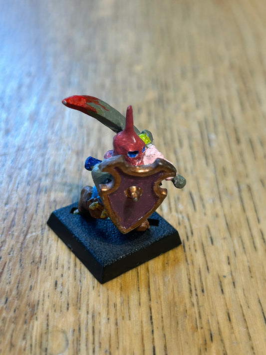 Citadel C06 Chaos Dwarf Lufin Bristlebeard Metal Oldhammer miniature 1985 OOP