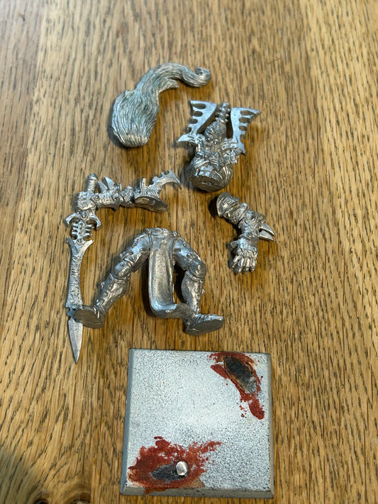 Warhammer 40k Metal Eldar Avatar Of Khaine (has been stripped)