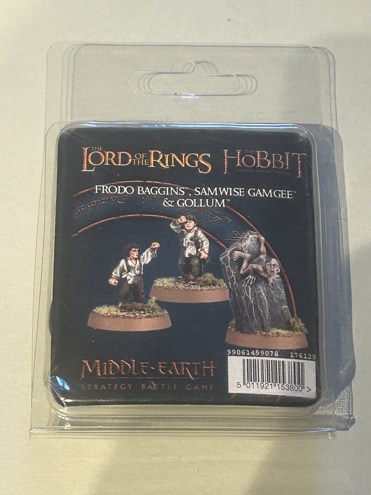 FRODO BAGGINS™, SAMWISE GAMGEE™ & GOLLUM
 New  blister mesbg