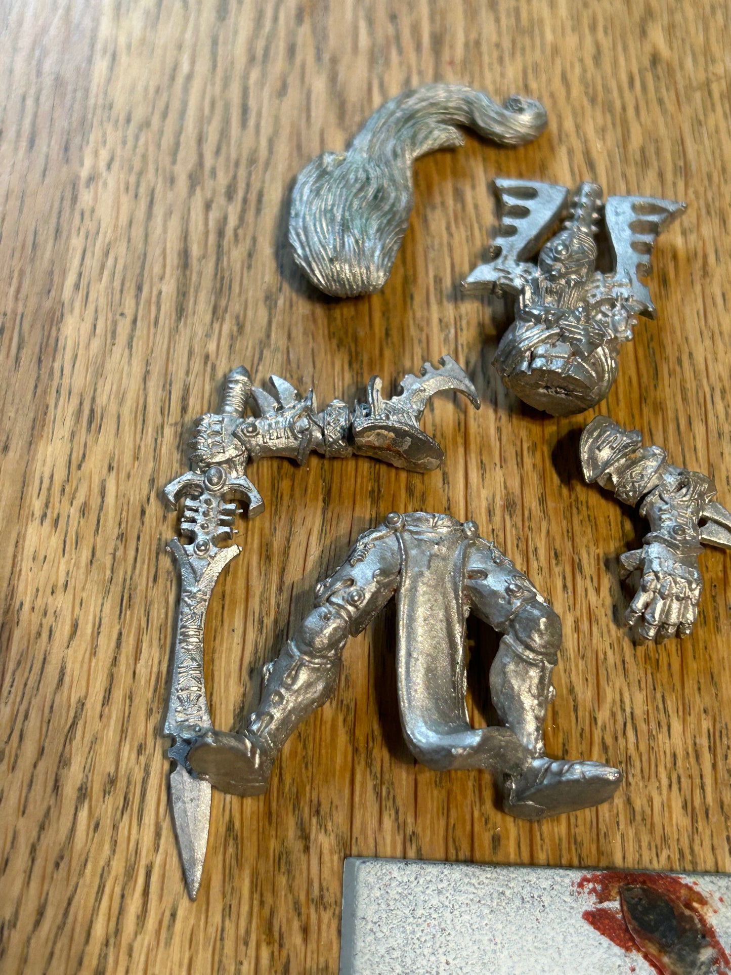 Warhammer 40k Metal Eldar Avatar Of Khaine (has been stripped)