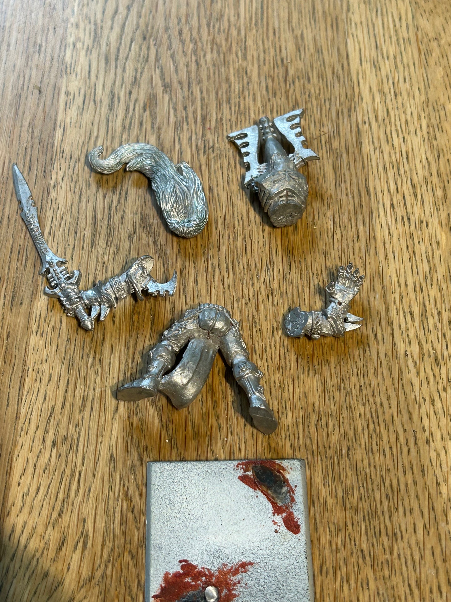 Warhammer 40k Metal Eldar Avatar Of Khaine (has been stripped)