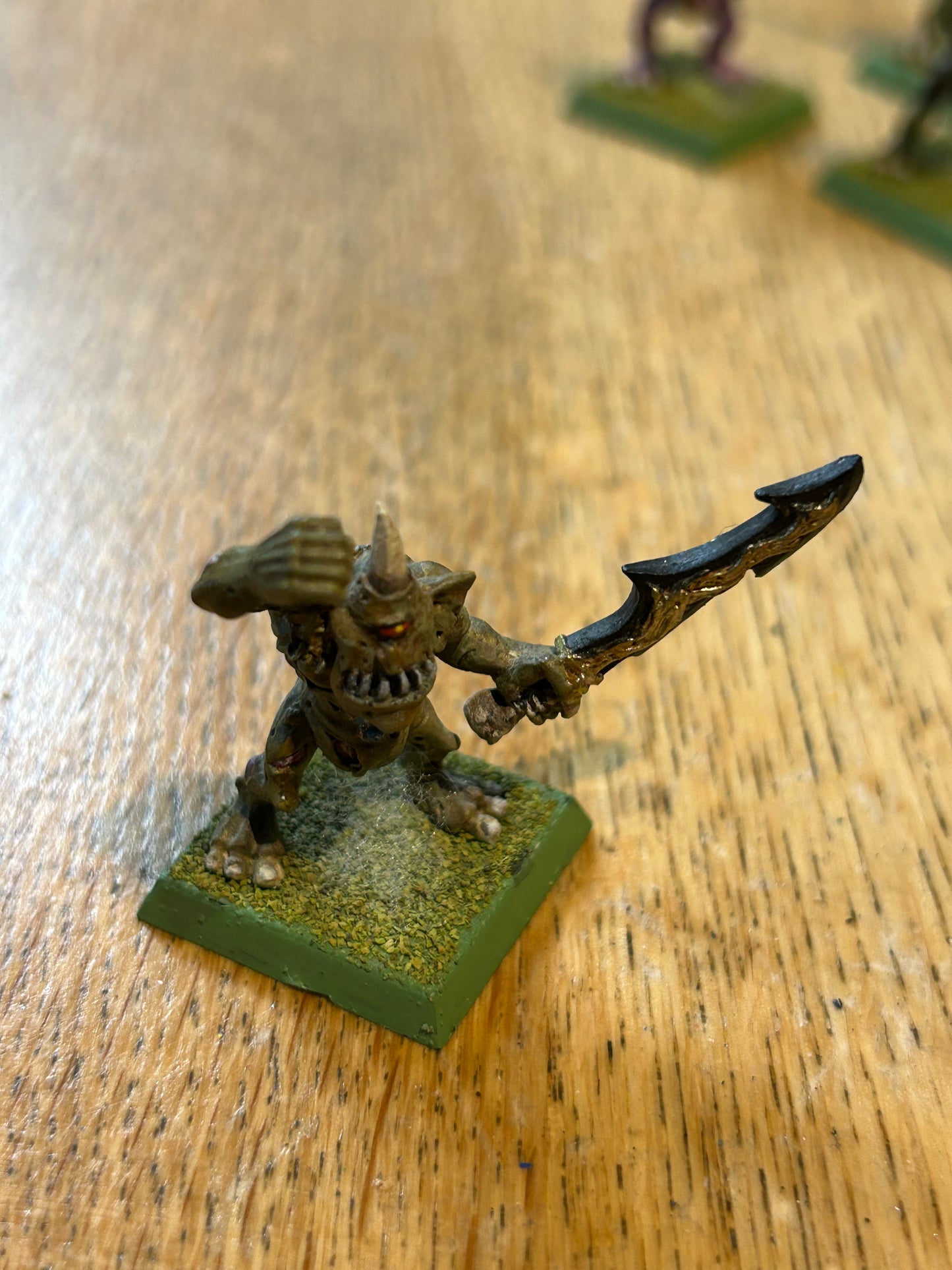 Warhammer fantasy demons of chaos nurgle plague bearer marauder miniatures