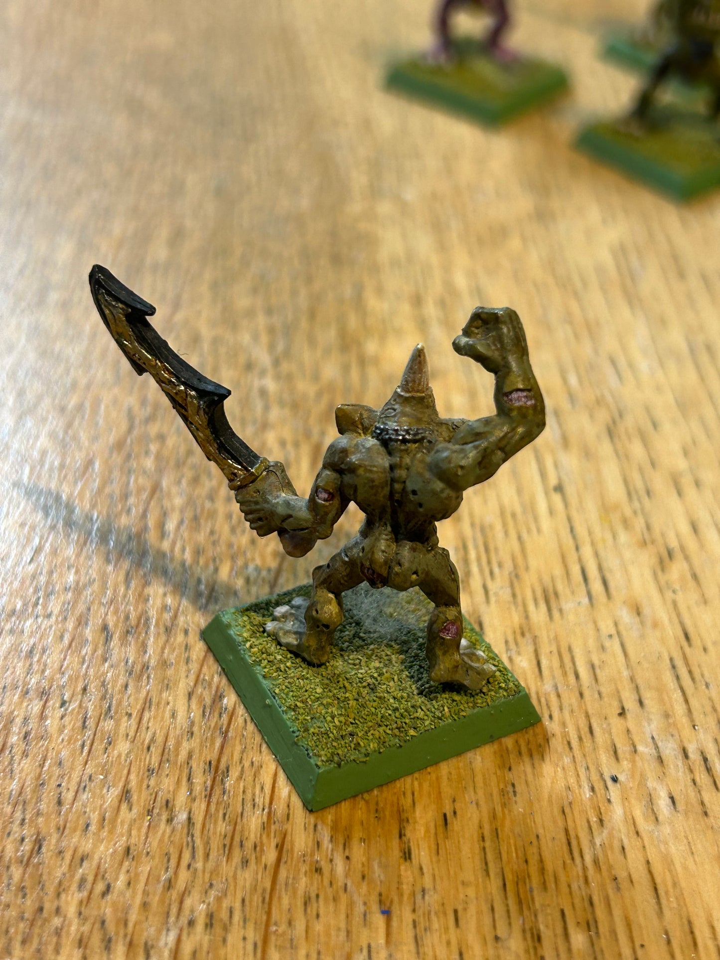 Warhammer fantasy demons of chaos nurgle plague bearer marauder miniatures