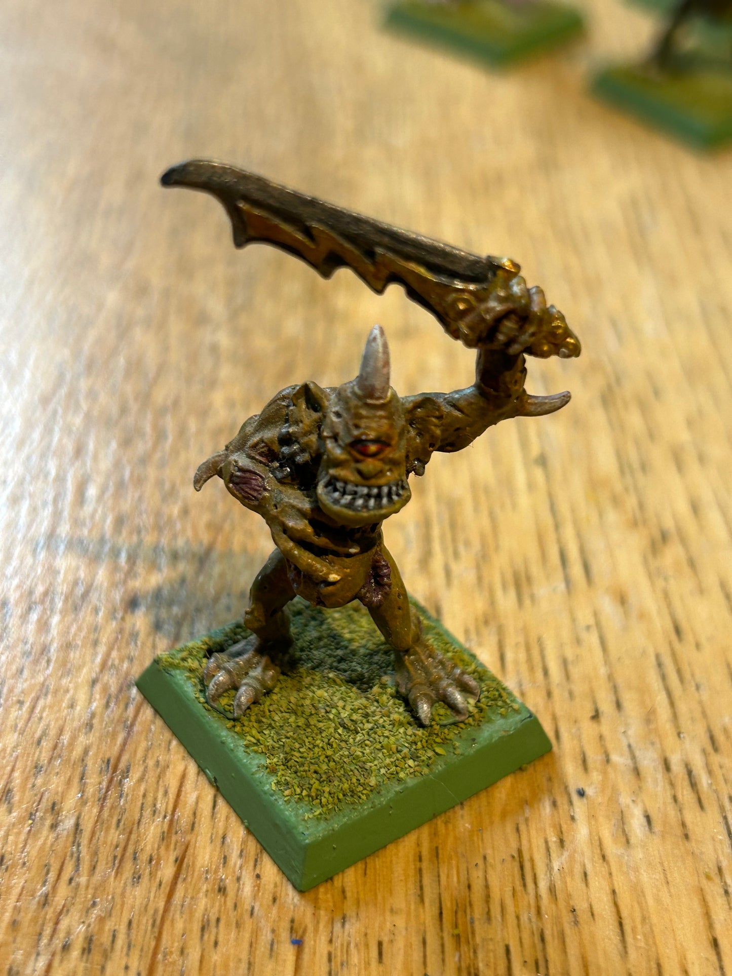 Warhammer fantasy demons of chaos nurgle plague bearer marauder miniatures