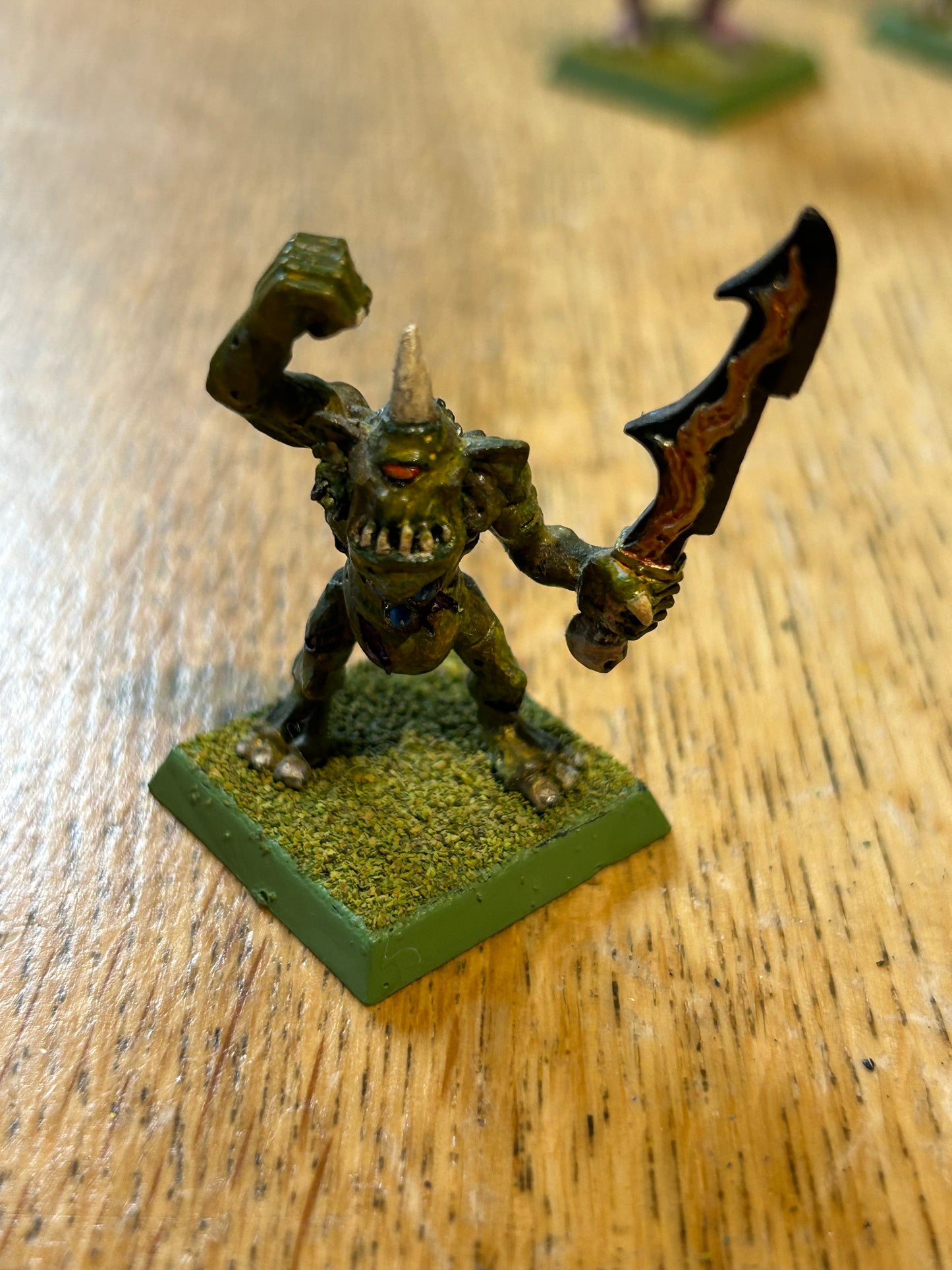 Warhammer fantasy demons of chaos nurgle plague bearer marauder miniatures