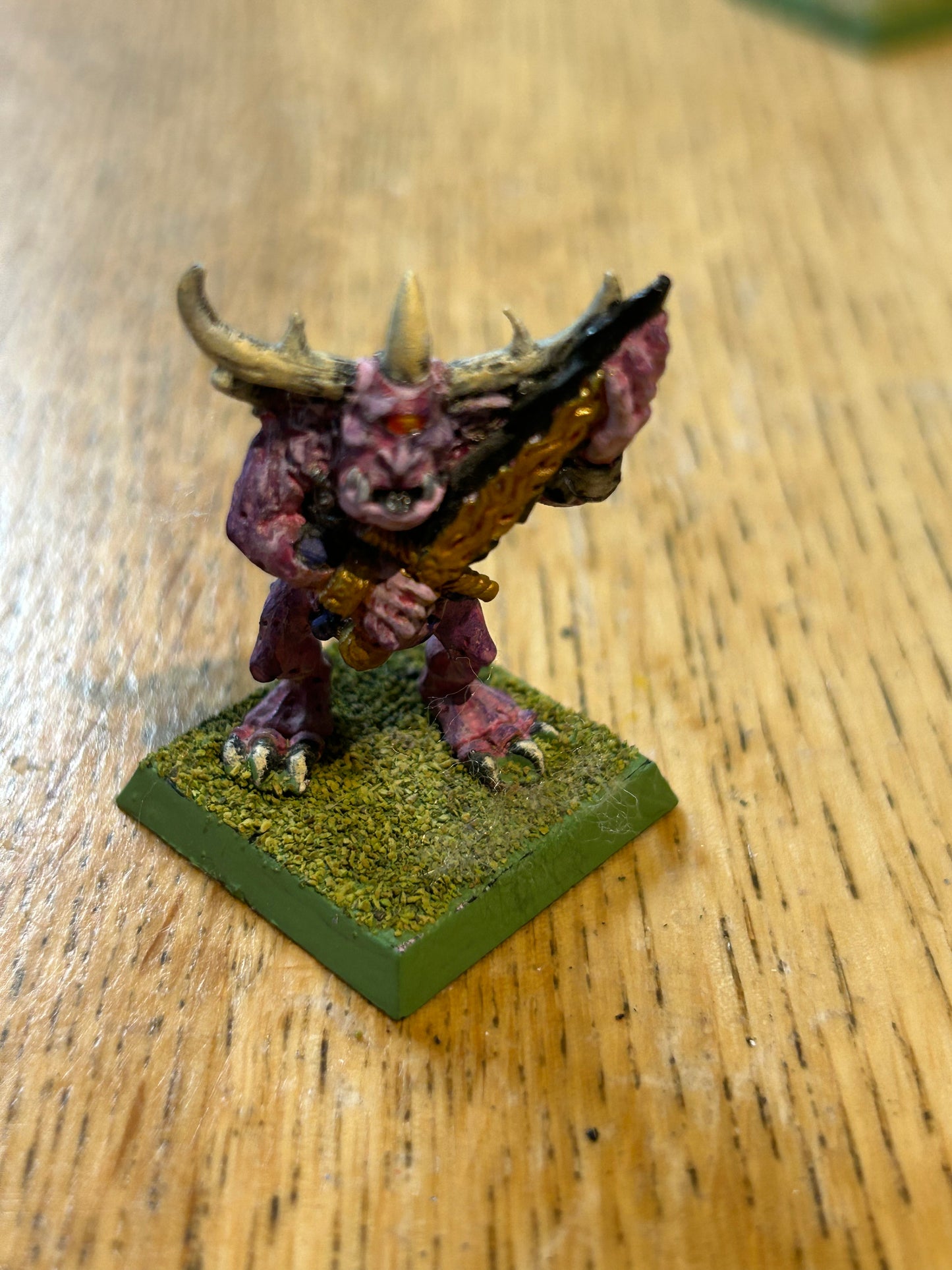 Warhammer fantasy demons of chaos nurgle plague bearer marauder miniatures