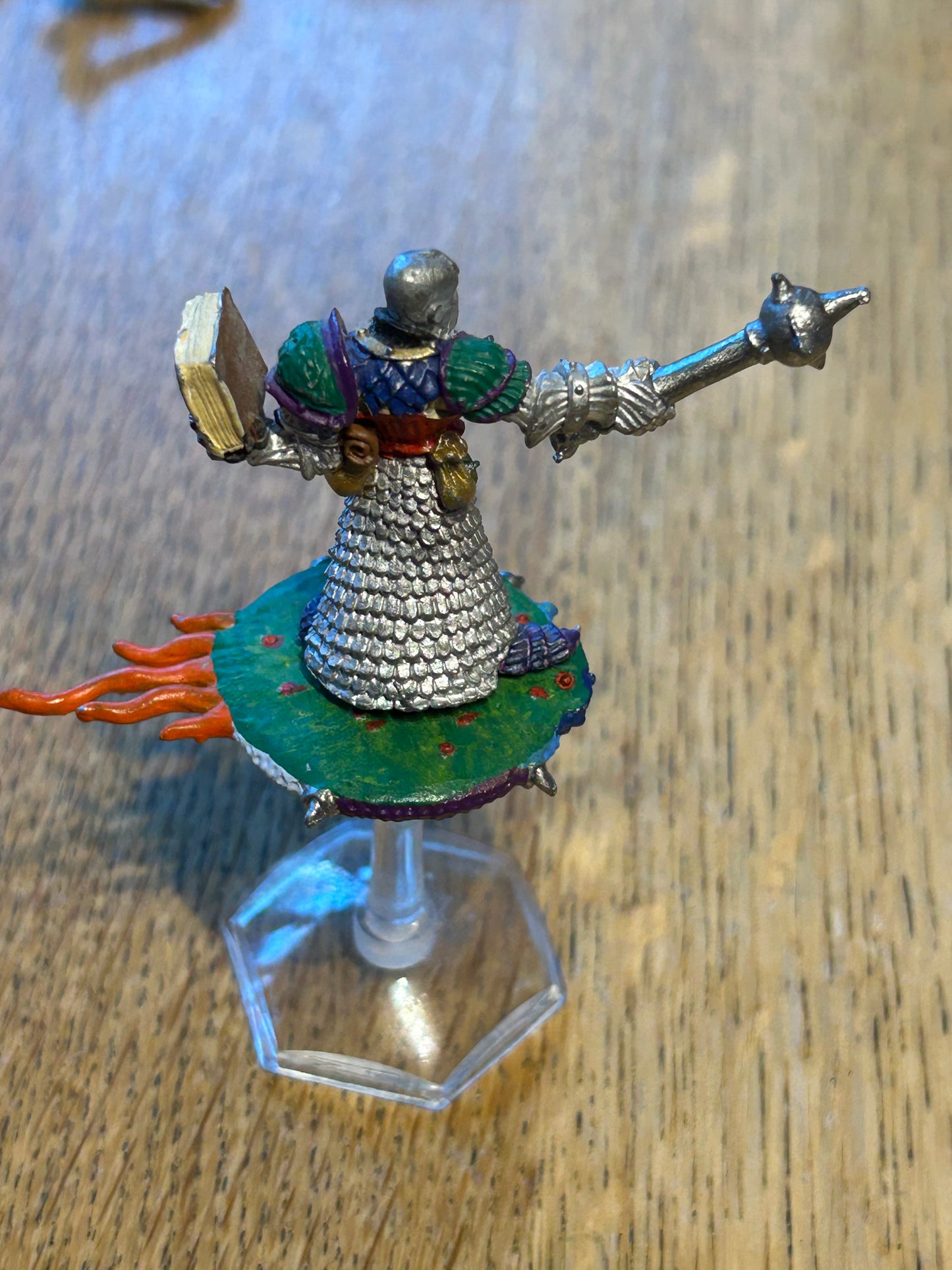 Warhammer Fantasy OOP Rare Chaos Champion of Tzeentch on Flying Disc