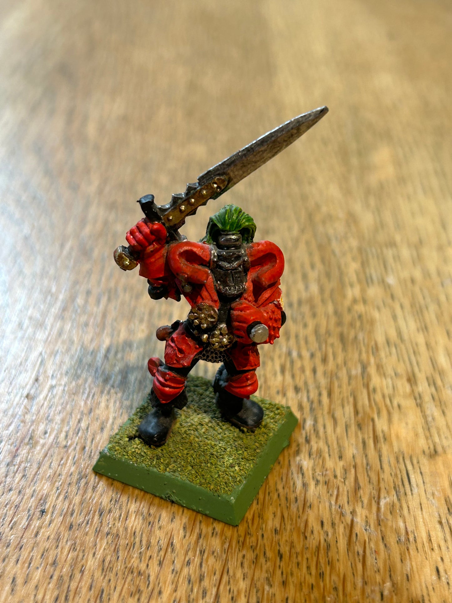 Warhammer fantasy 4th edition chaos warrior with sword