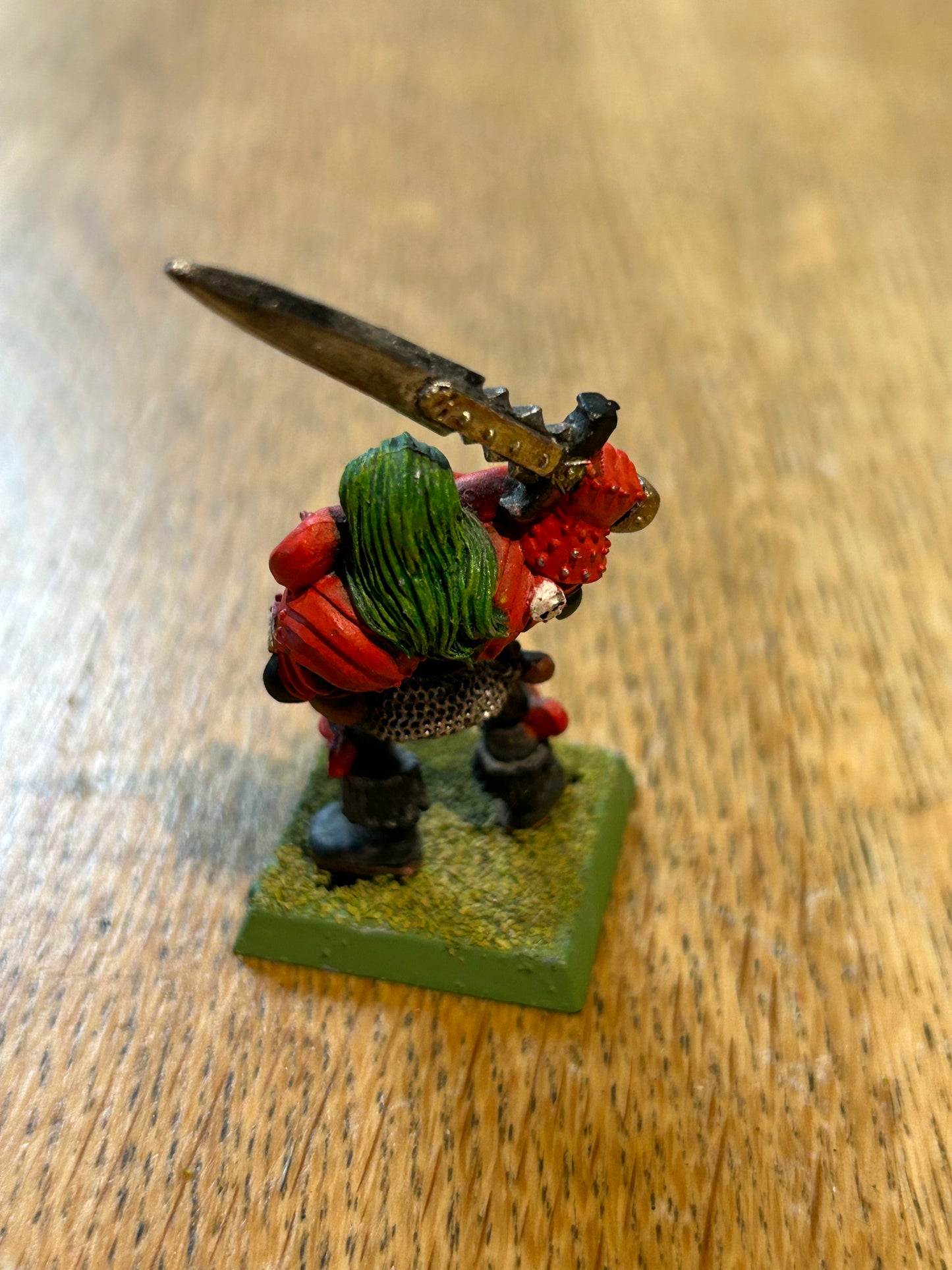 Warhammer fantasy 4th edition chaos warrior with sword